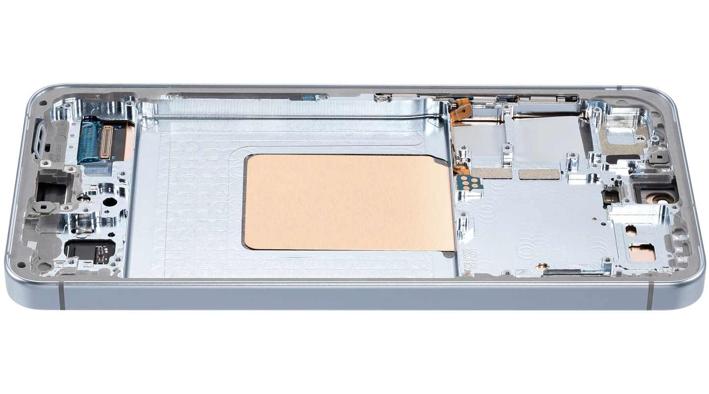 OLED Assembly With Frame For Samsung Galaxy S24 5G (US & International Version) (Service Pack) (Sapphire Blue)