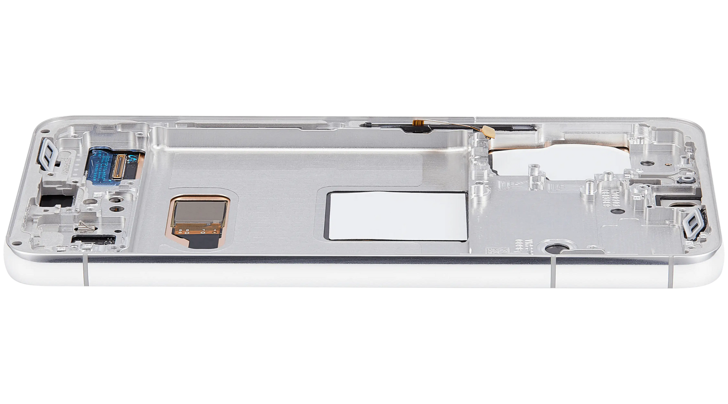 OLED Assembly With Frame For Samsung Galaxy S22 5G (Service Pack) (White)