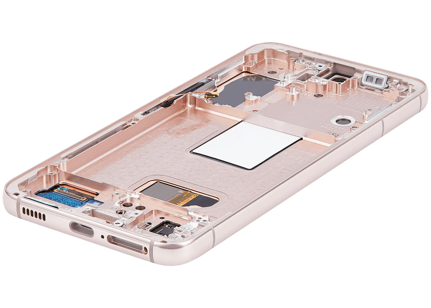 OLED Assembly With Frame For Samsung Galaxy S22 5G (Service Pack) (Pink Gold)
