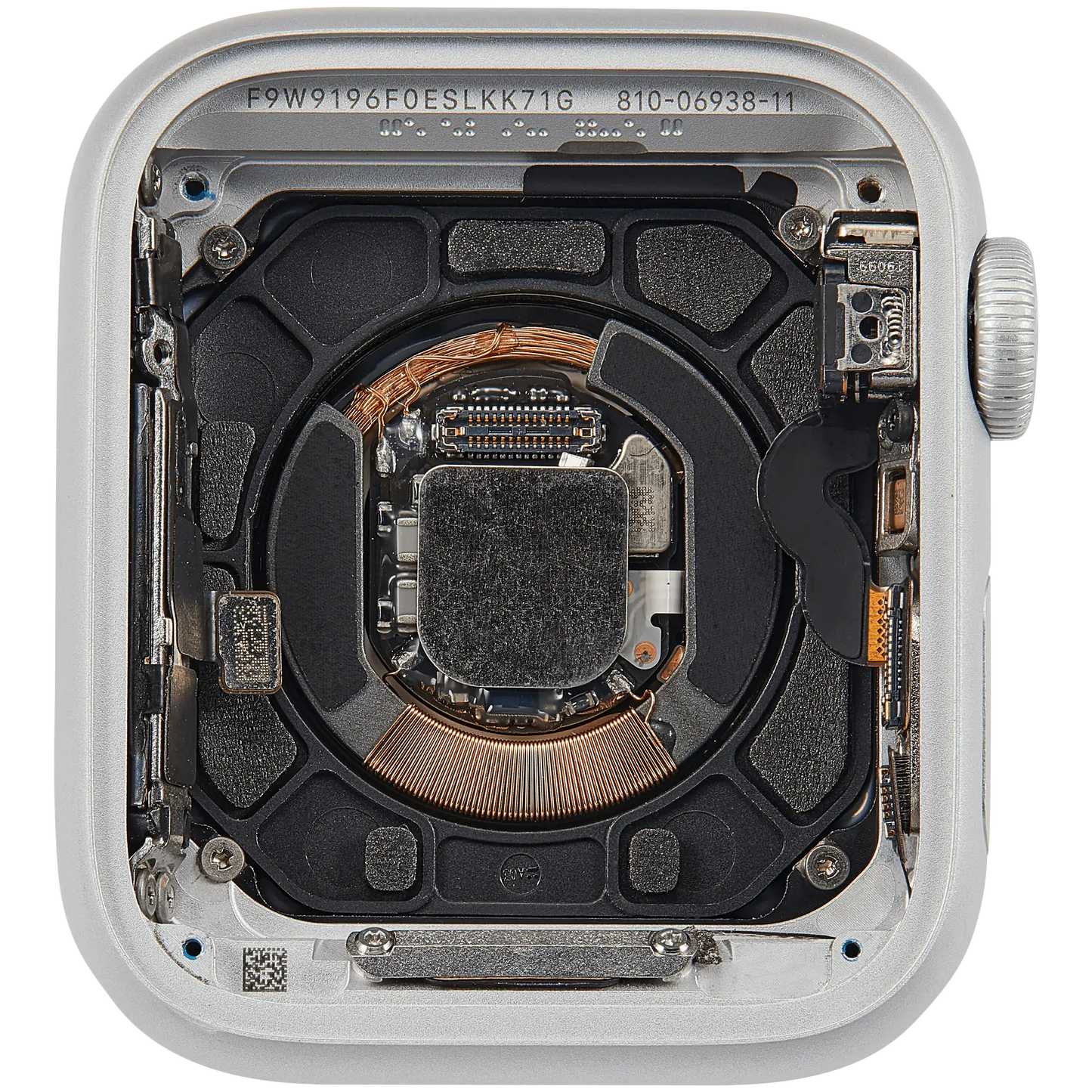 Housing Assembly Compatible For Watch Series 5 (40MM) (Used OEM Pull: Grade A) (GPS Version) (Aluminum / Silver)