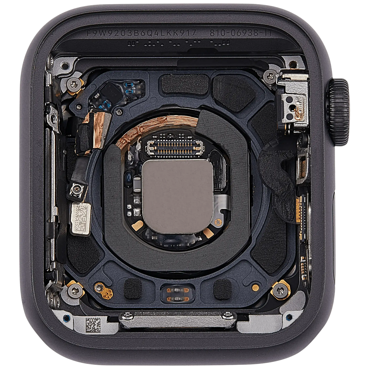 Housing Assembly Compatible For Watch Series 5 (40MM) (Used OEM Pull: Grade A) (Cellular Version) (Aluminum / Space Black)
