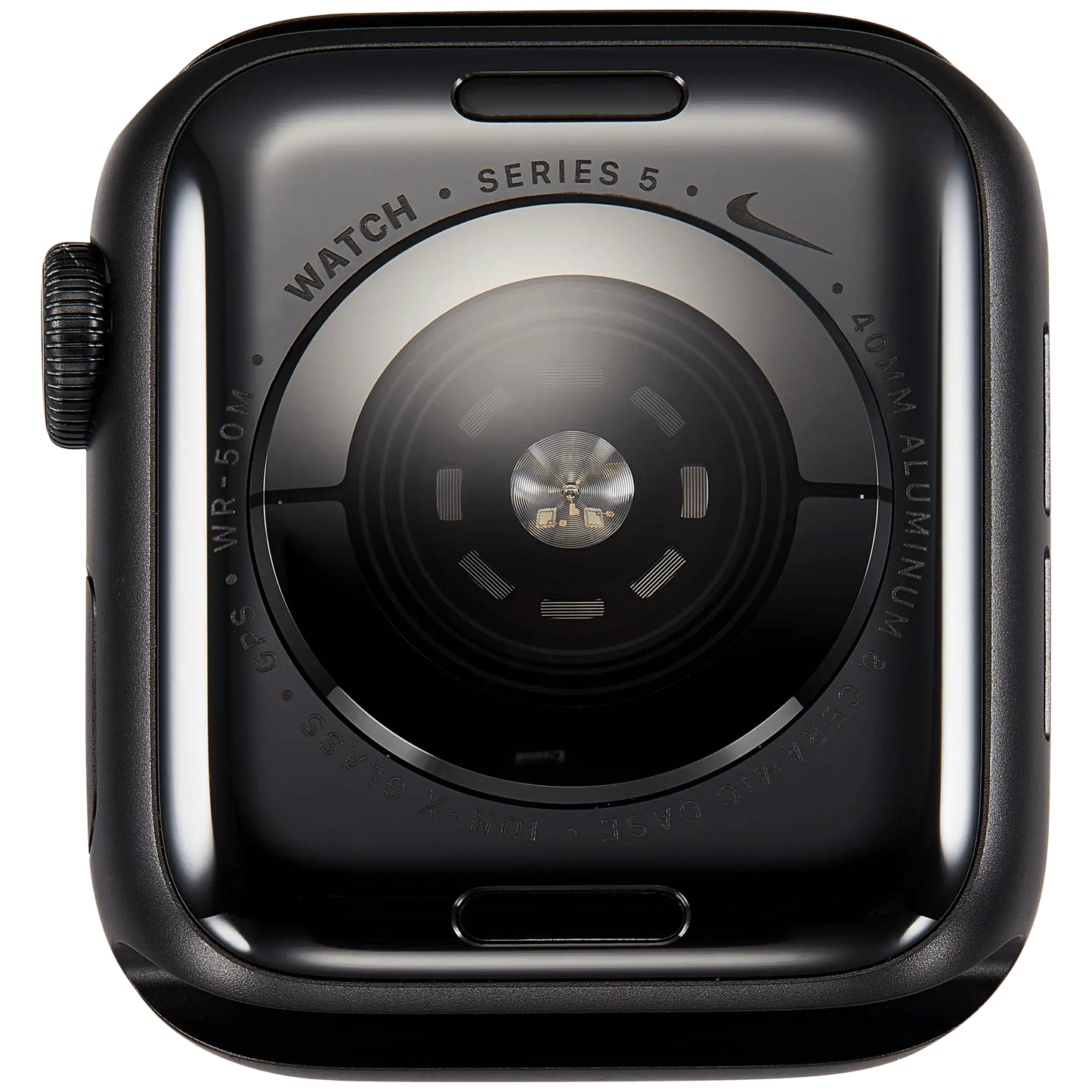 Housing Assembly Compatible For Watch Series 5 (40MM) (Used OEM Pull: Grade A) (GPS Version) (Aluminum / Space Black)
