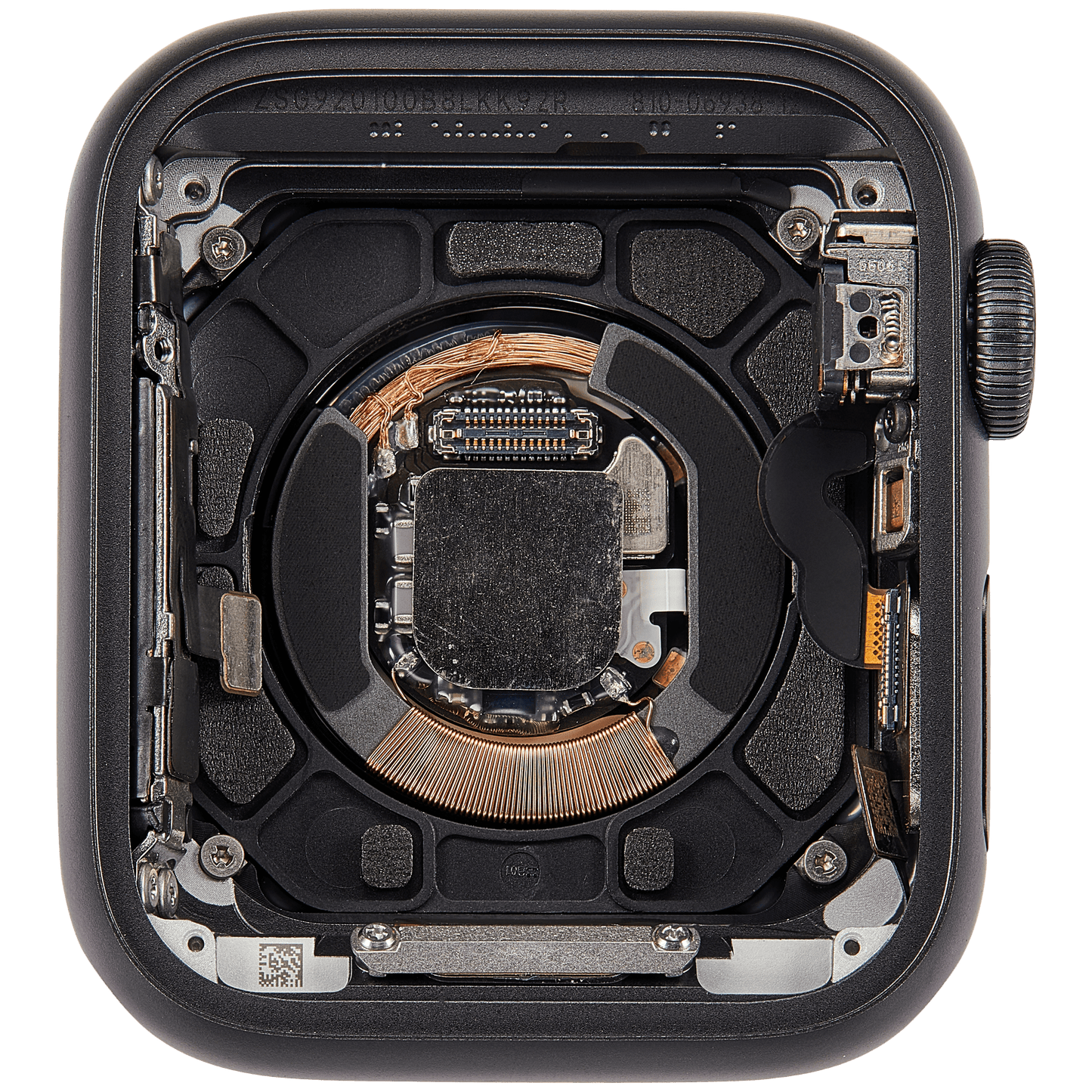 Housing Assembly Compatible For Watch Series 5 (40MM) (Used OEM Pull: Grade A) (GPS Version) (Aluminum / Space Black)