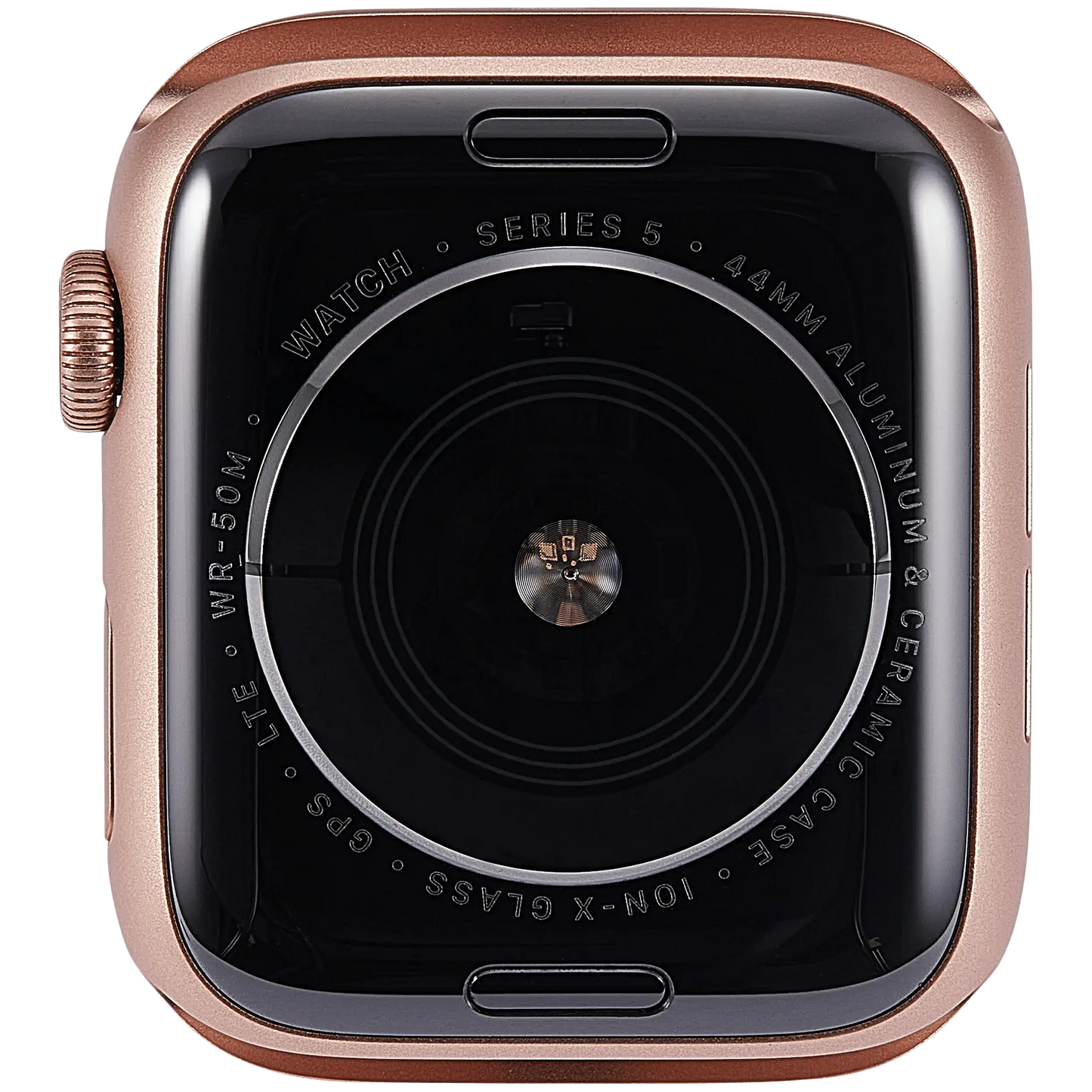 Housing Assembly Compatible For Watch Series 5 (44MM) (Used OEM Pull: Grade A) (Cellular Version) (Aluminum / Gold)