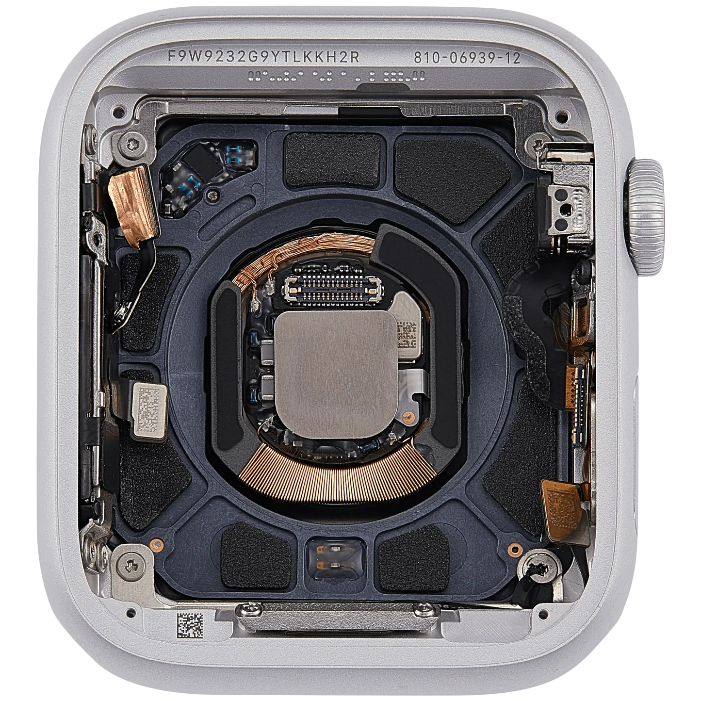 Housing Assembly Compatible For Watch Series 5 (44MM) (Used OEM Pull: Grade A) (Cellular Version) (Aluminum / Silver)