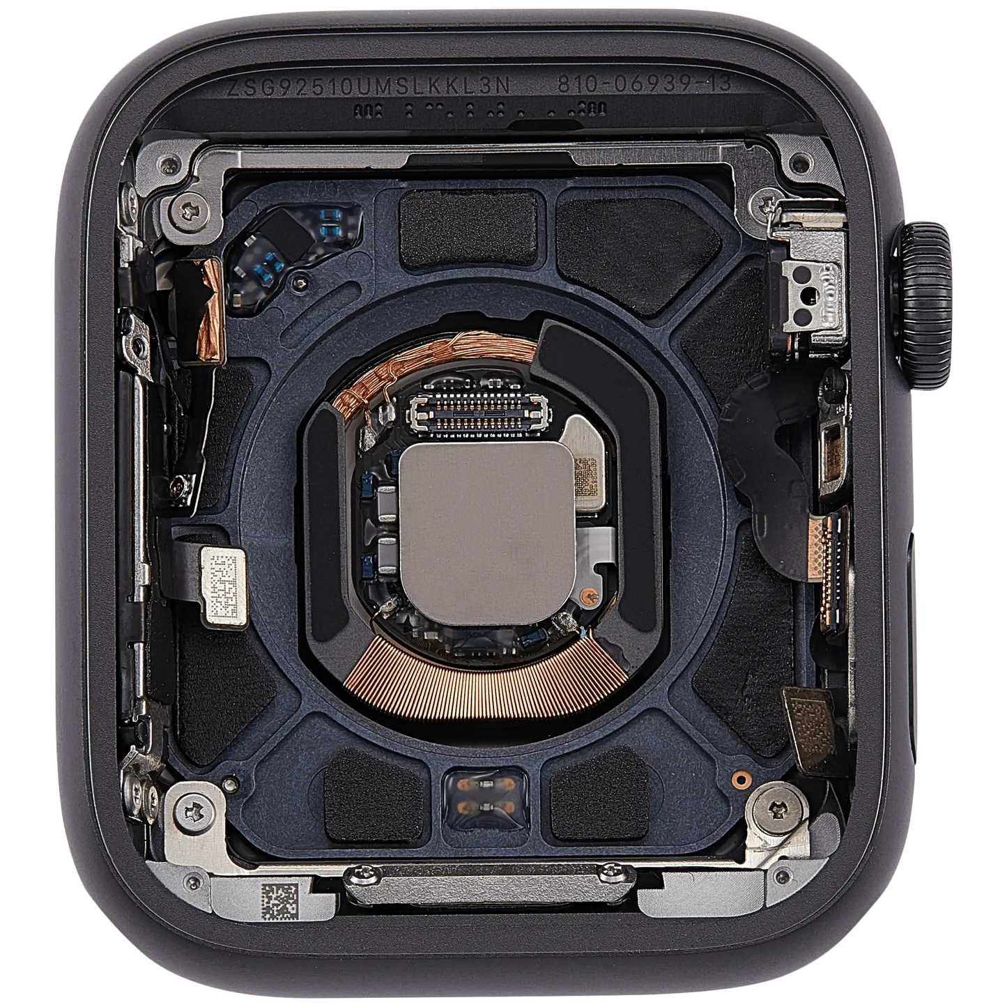 Housing Assembly Compatible For Watch Series 5 (44MM) (Used OEM Pull: Grade A) (Cellular Version) (Aluminum / Space Black)