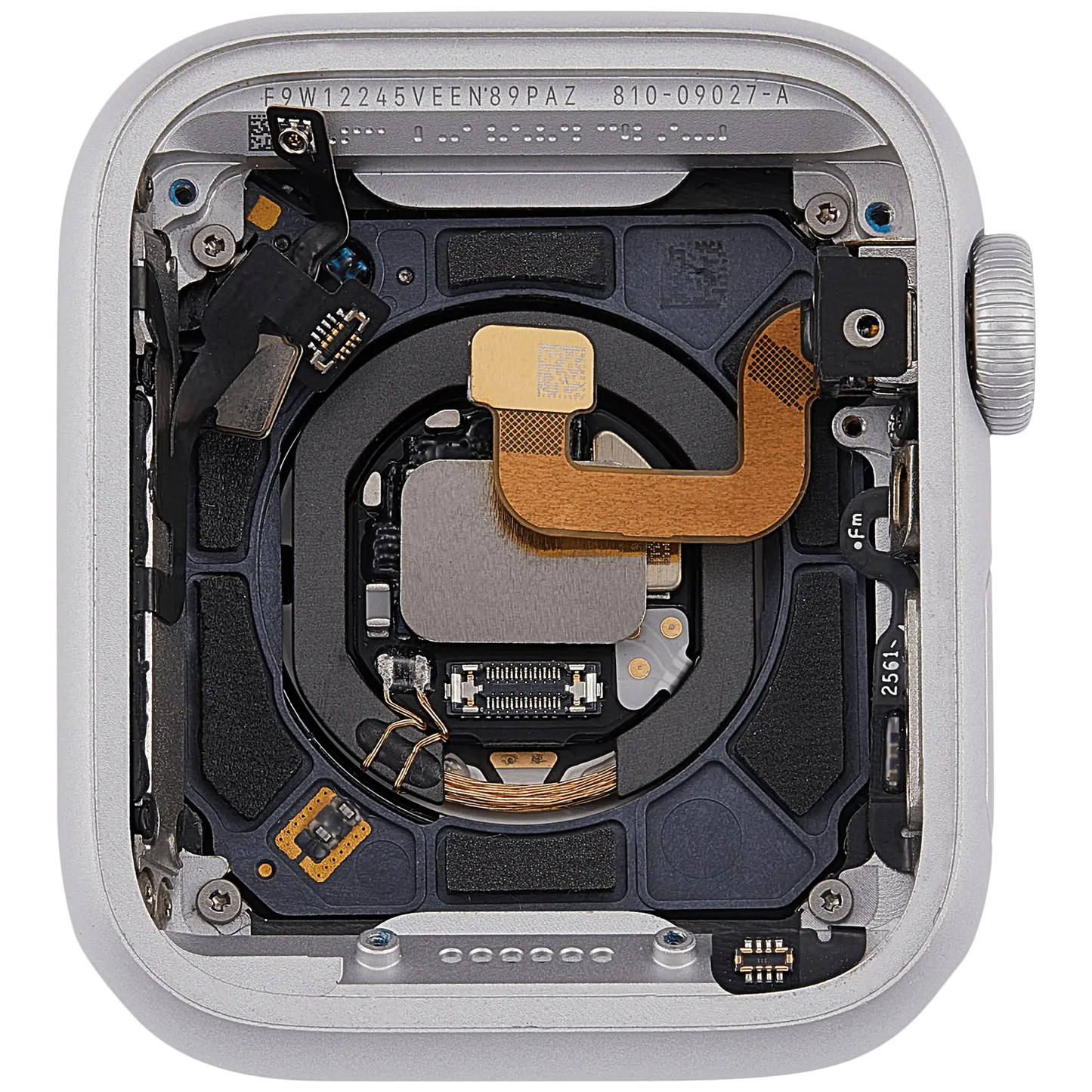 Housing Assembly Compatible For Watch Series 6 (40MM) (Used OEM Pull: Grade A) (Cellular Version) (Aluminum / Silver)