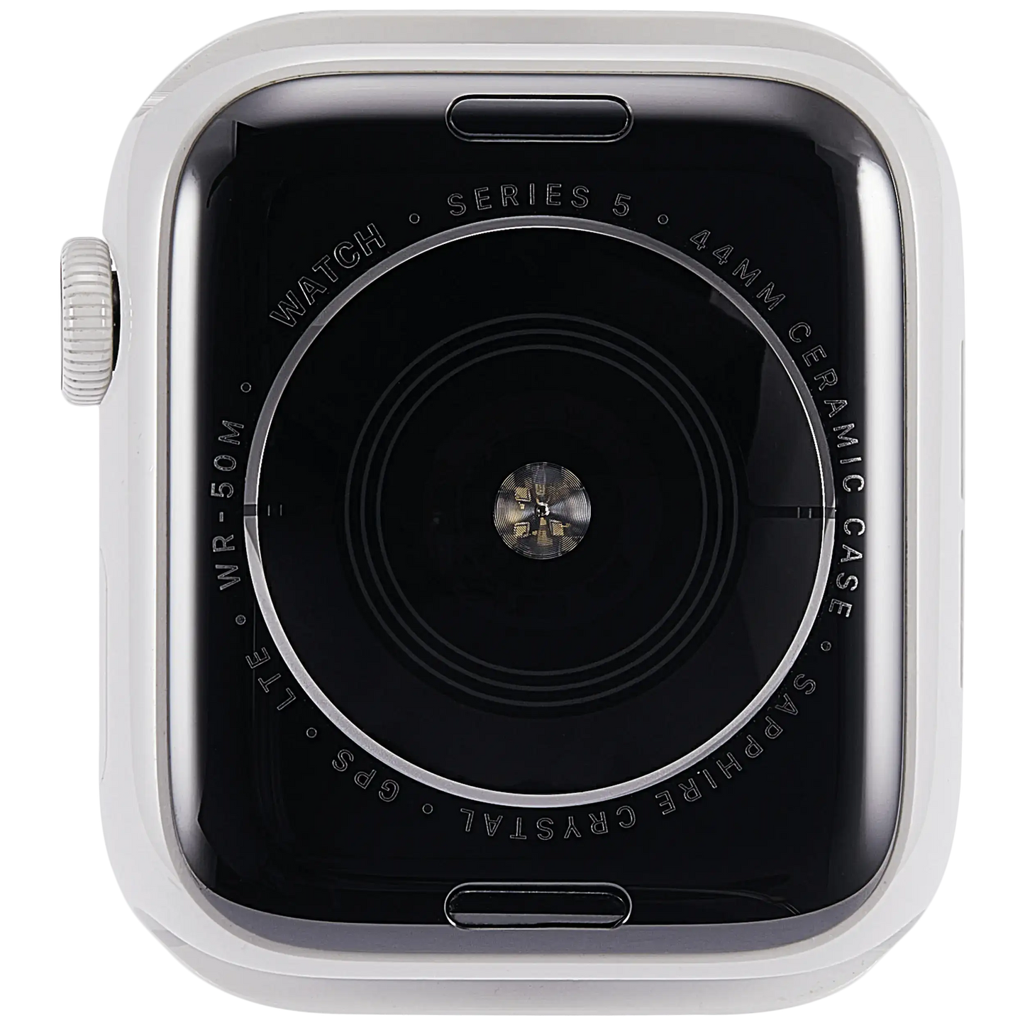 Housing Assembly Compatible For Watch Series 5 (44MM) (Used OEM Pull: Grade A) (Cellular Version) (Ceramic / White)
