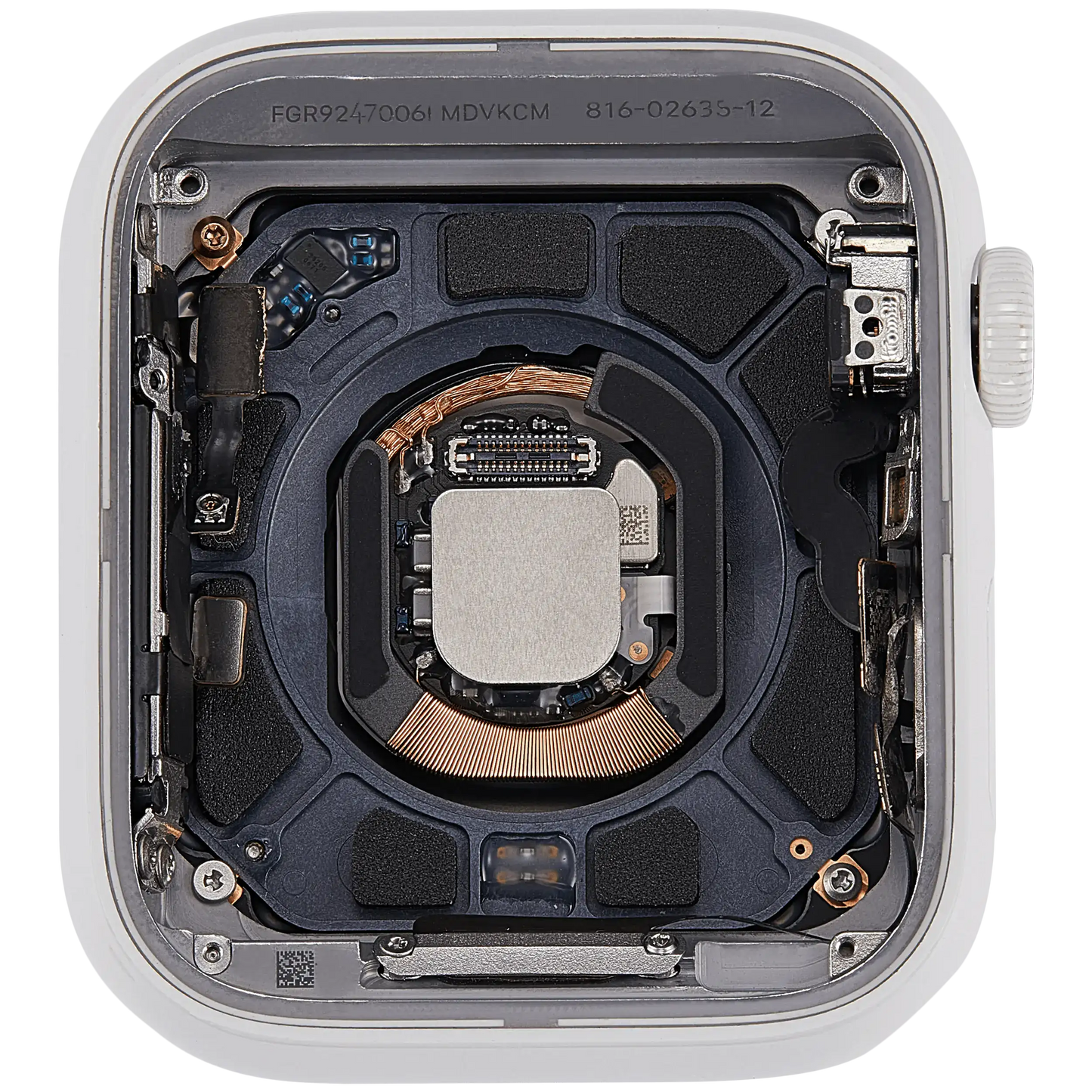 Housing Assembly Compatible For Watch Series 5 (44MM) (Used OEM Pull: Grade A) (Cellular Version) (Ceramic / White)
