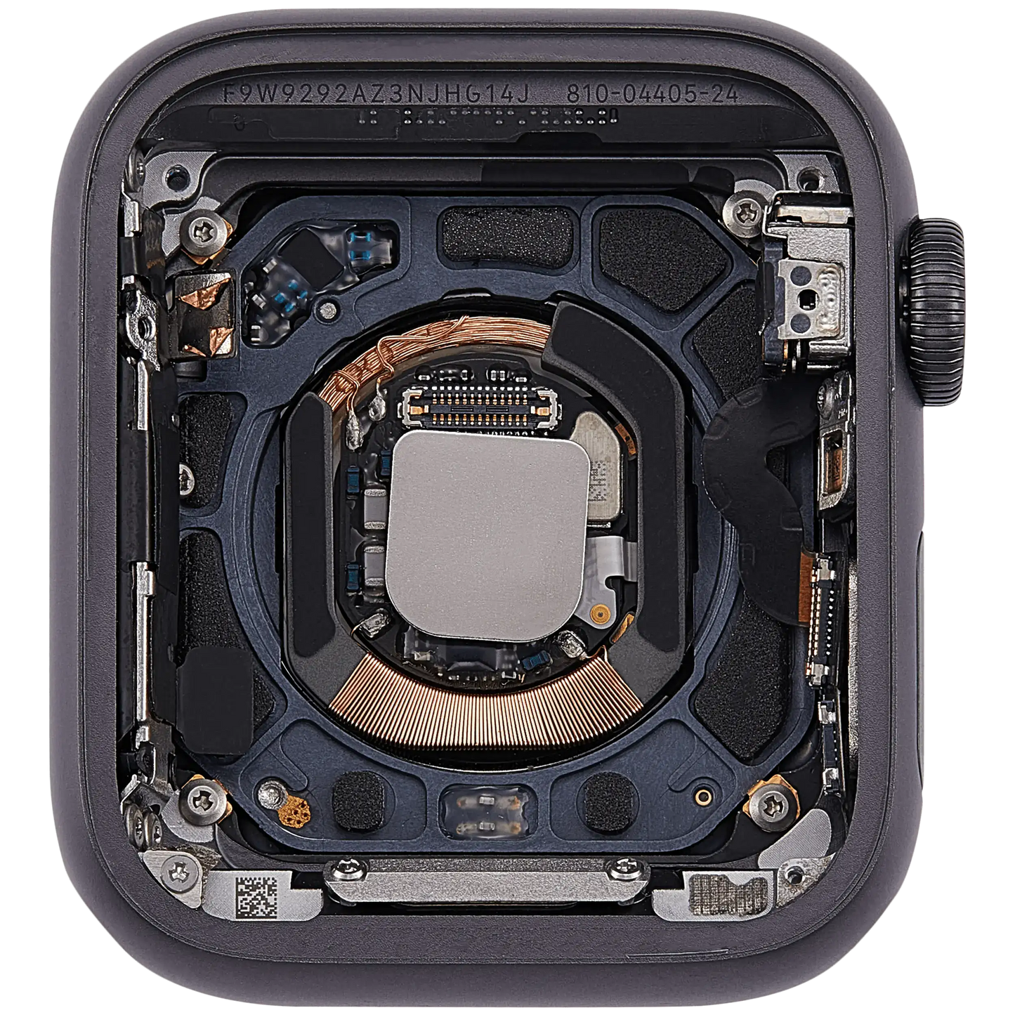 Housing Assembly Compatible For Watch Series 4 (40MM) (Used OEM Pull: Grade A) (Cellular Version) (Aluminum / Space Black)