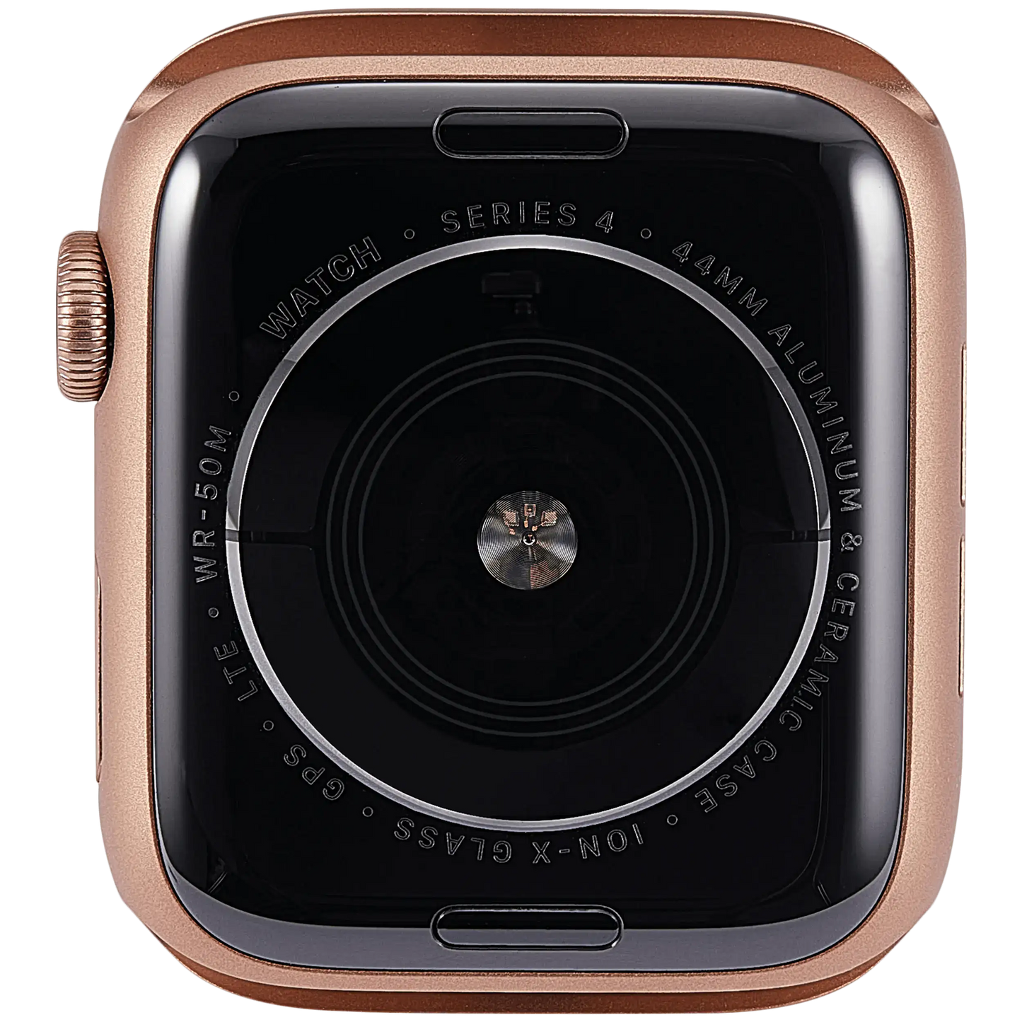 Housing Assembly Compatible For Watch Series 4 (44MM) (Used OEM Pull: Grade A) (Cellular Version) (Aluminum / Gold)