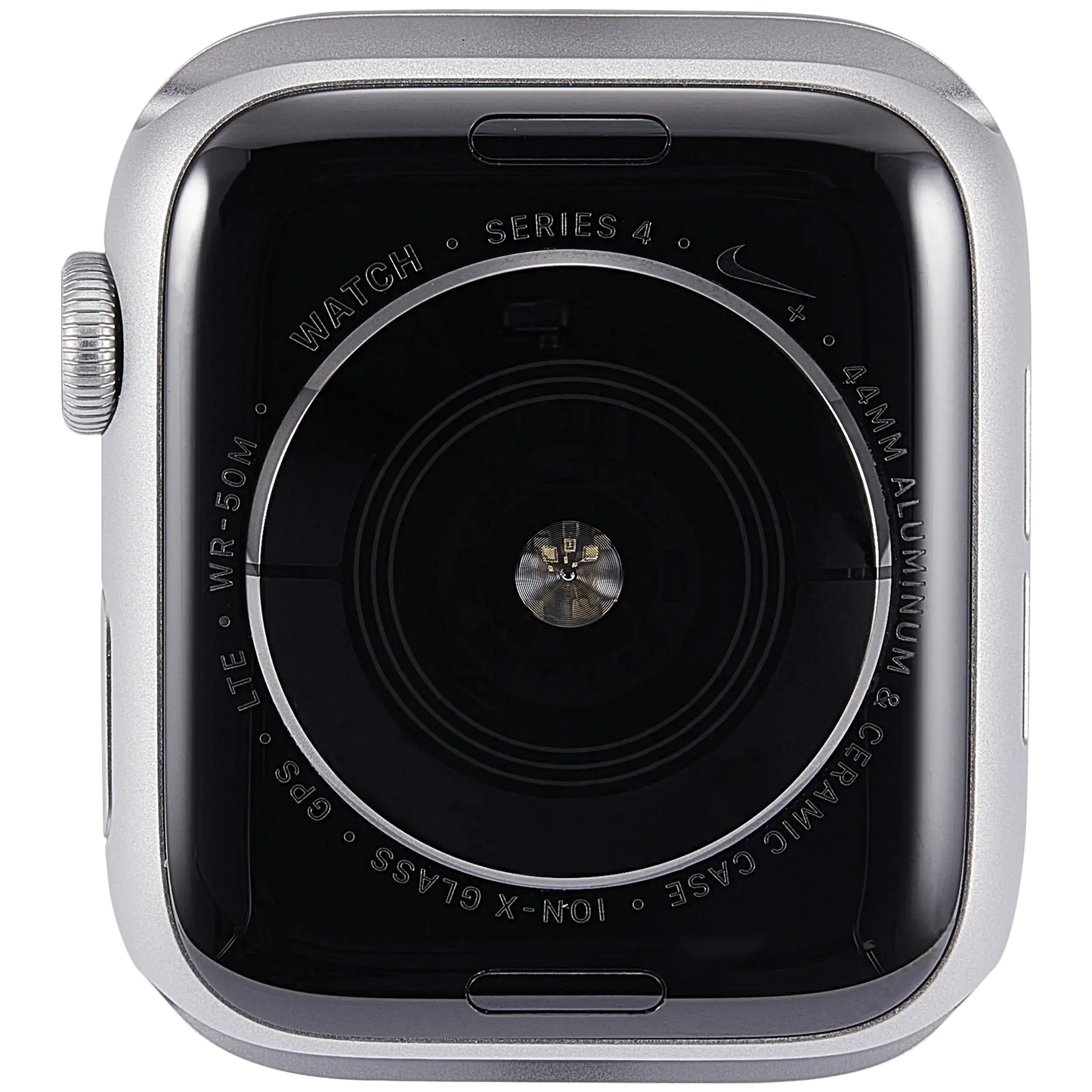 Housing Assembly Compatible For Watch Series 4 (44MM) (Used OEM Pull: Grade A) (Cellular Version) (Aluminum / Silver)