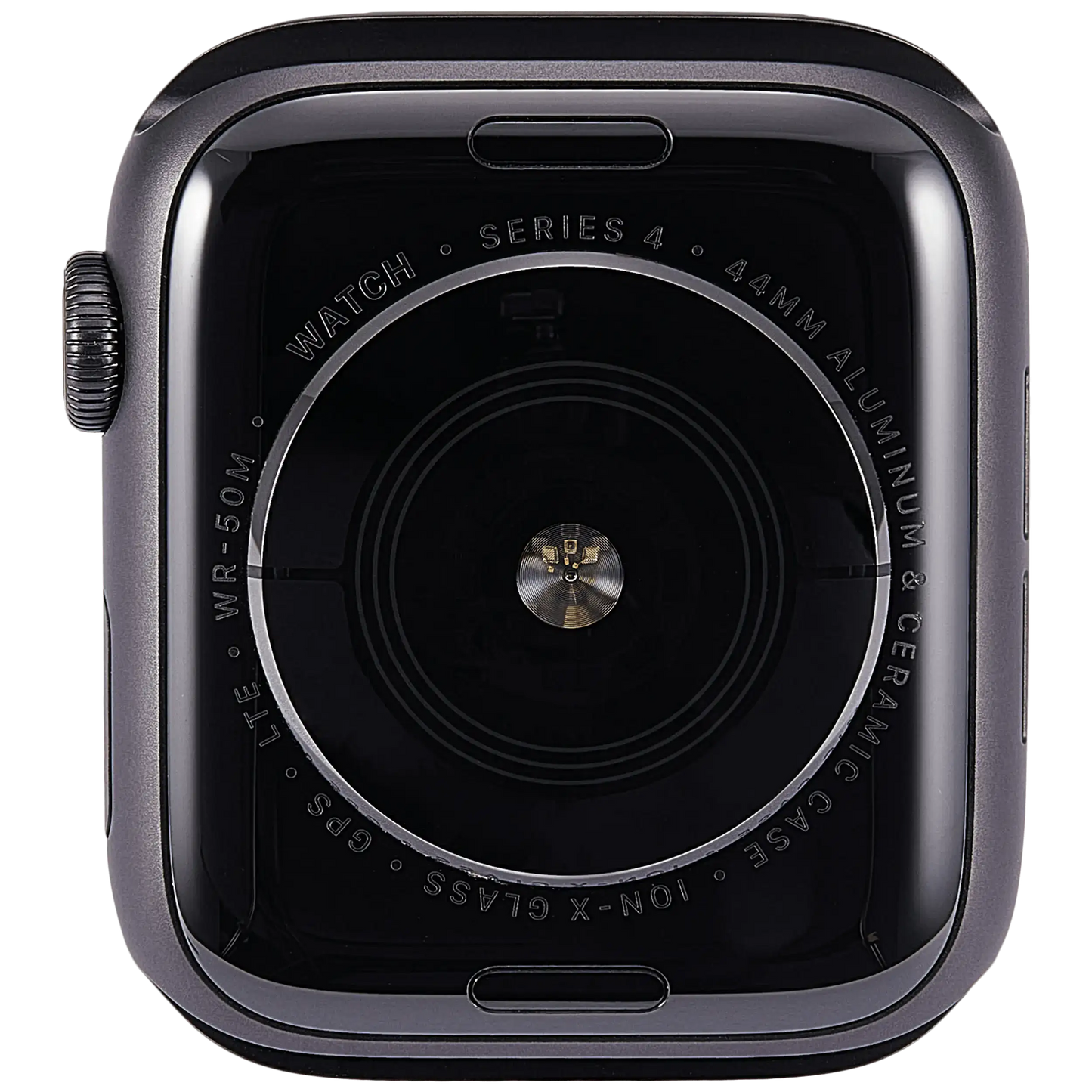Housing Assembly Compatible For Watch Series 4 (44MM) (Used OEM Pull: Grade A) (Cellular Version) (Aluminum / Space Black)