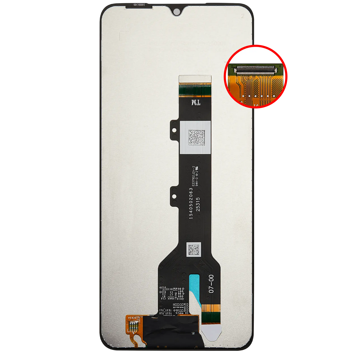 LCD Assembly Without Frame For Motorola Moto G06 (XT2535-1 /2025) / G06 Power (XT2535-10 /2025) (Refurbished) (All replacement part SKU 107182117209 image 3