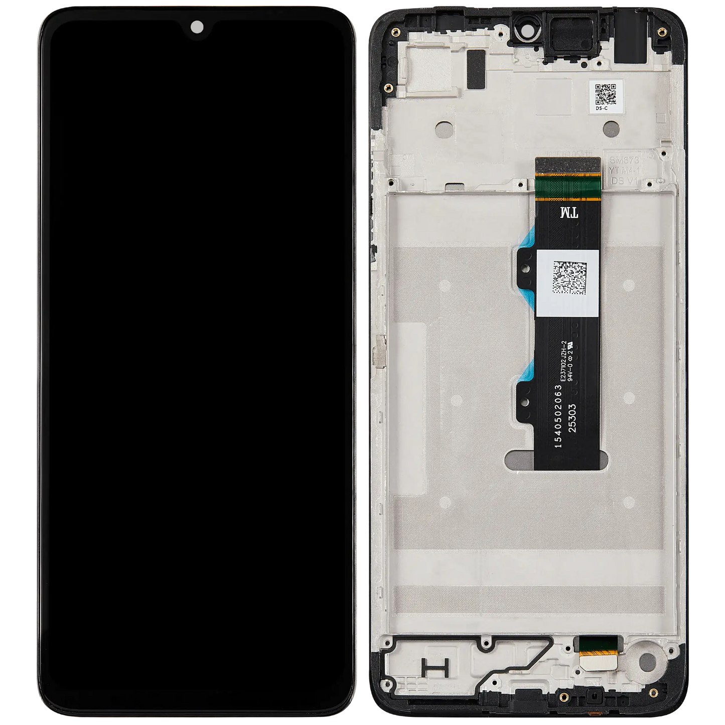 LCD Assembly With Frame For Motorola Moto G06 (XT2535-1 /2025) / G06 Power (XT2535-10 /2025) (Refurbished) (All replacement part SKU 107182117210 image 7