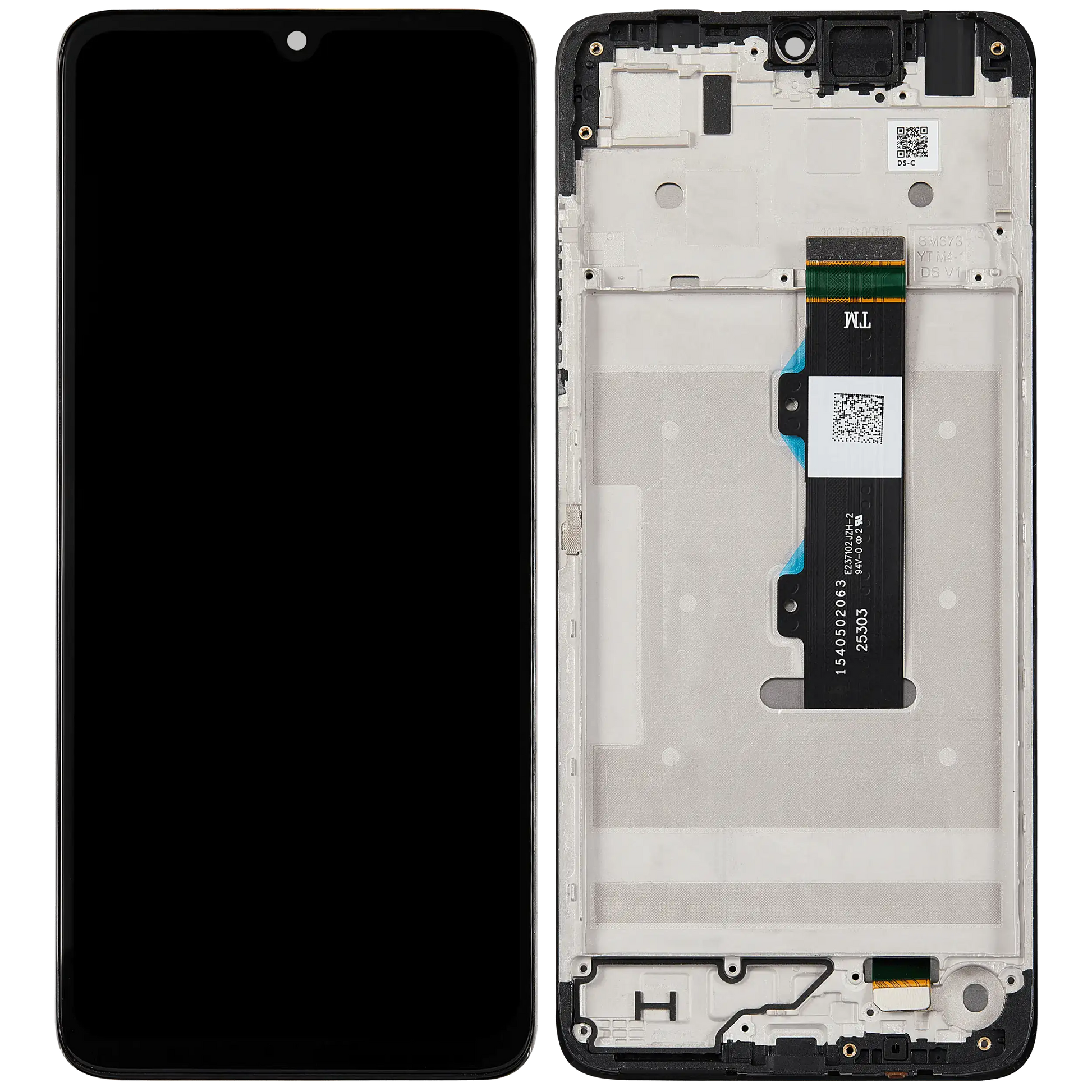 LCD Assembly With Frame For Motorola Moto G06 (XT2535-1 /2025) / G06 Power (XT2535-10 /2025) (Refurbished) (All replacement part SKU 107182117210 image 7