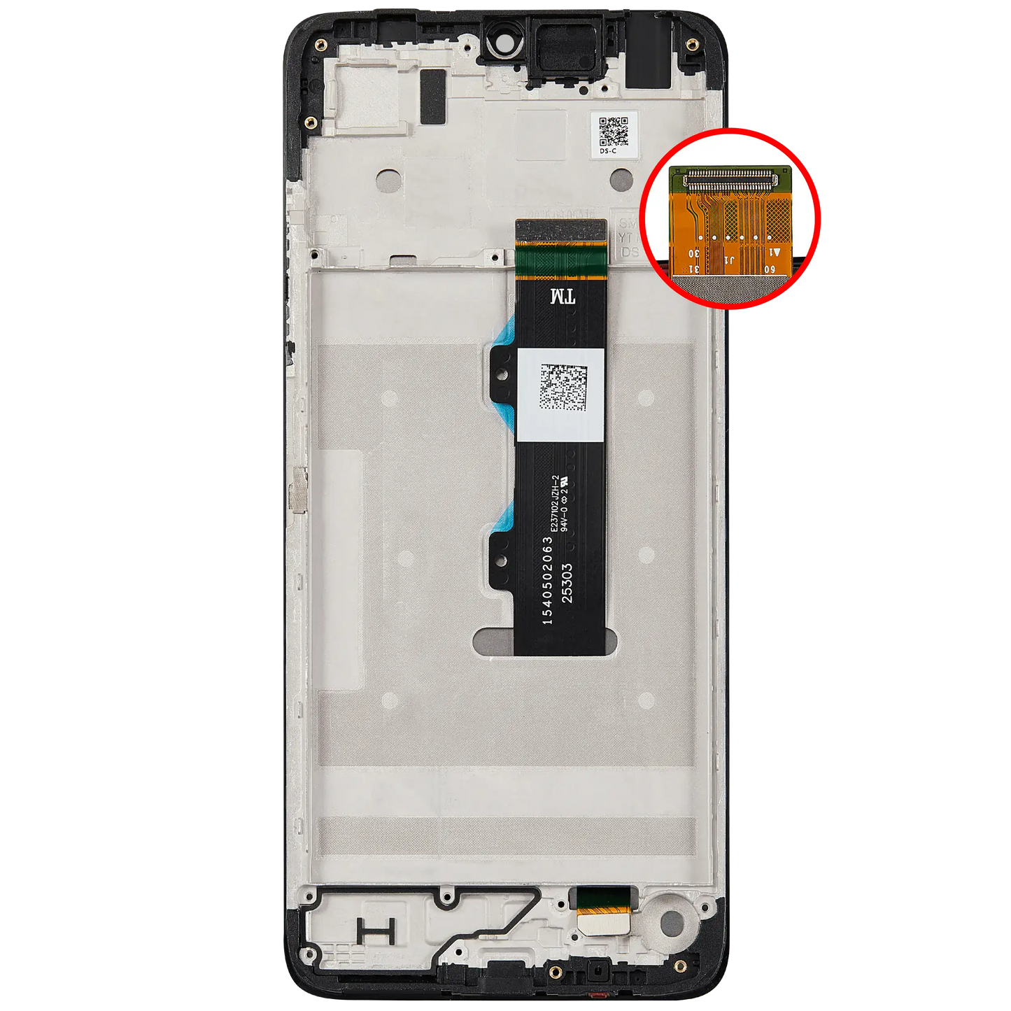 LCD Assembly With Frame For Motorola Moto G06 (XT2535-1 /2025) / G06 Power (XT2535-10 /2025) (Refurbished) (All replacement part SKU 107182117210 image 9