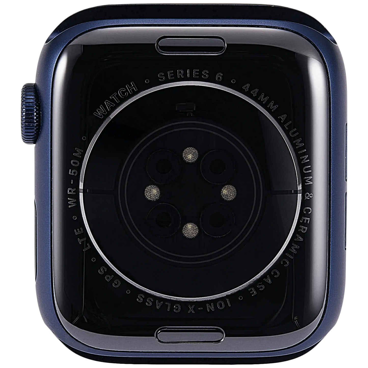 Housing Assembly Compatible For Watch Series 6 (44MM) (Used OEM Pull: Grade A) (Cellular Version) (Aluminum / Blue)