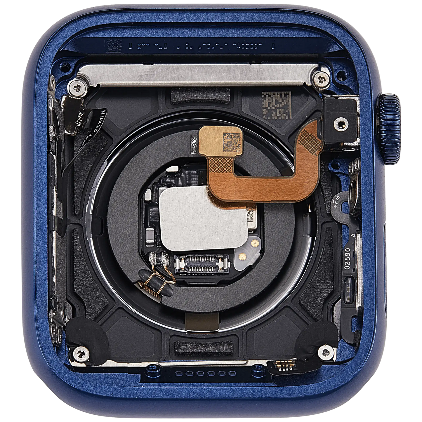 Housing Assembly Compatible For Watch Series 6 (44MM) (Used OEM Pull: Grade A) (GPS Version) (Aluminum / Blue)