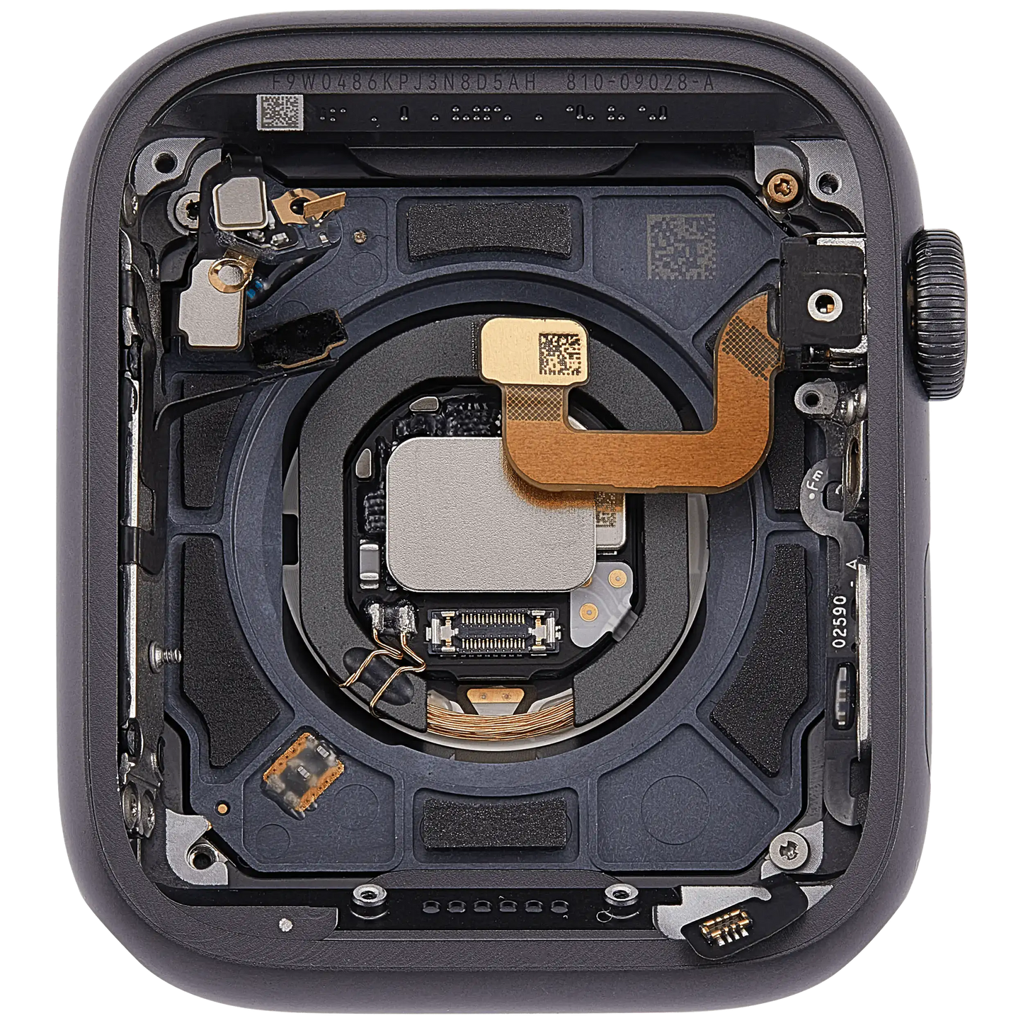 Housing Assembly Compatible For Watch Series 6 (44MM) (Used OEM Pull: Grade A) (Cellular Version) (Aluminum / Space Black)