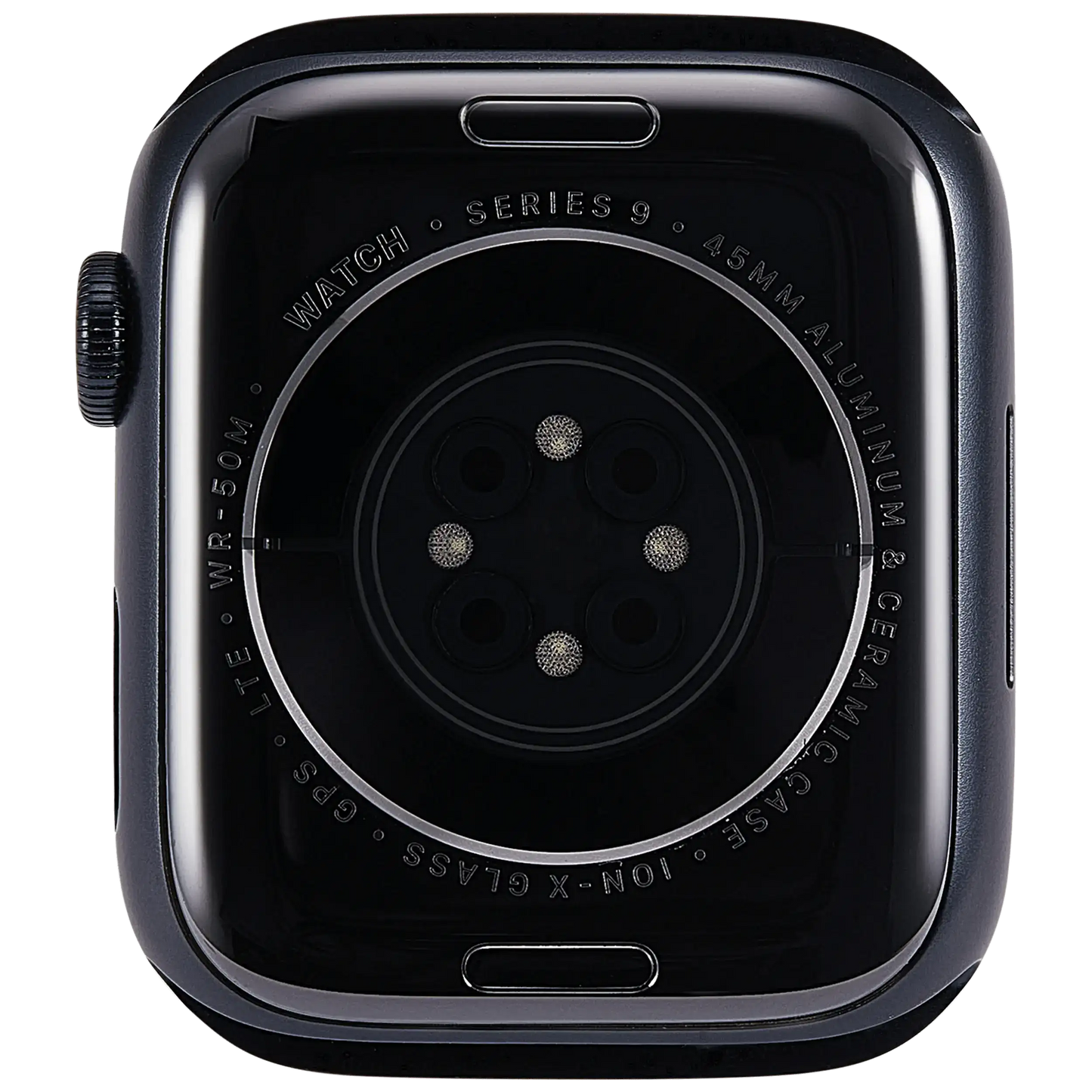 Housing Assembly Compatible For Watch Series 9 (45MM) (Used OEM Pull: Grade A) (Cellular Version) (Aluminum / Midnight)