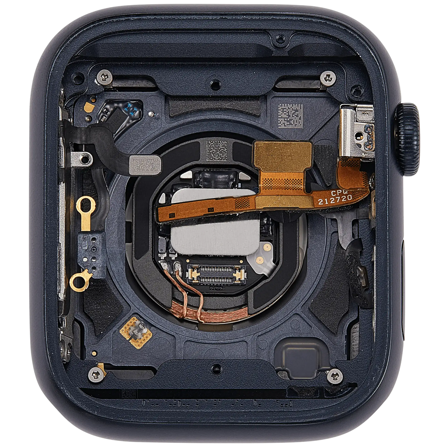Housing Assembly Compatible For Watch Series 9 (45MM) (Used OEM Pull: Grade A) (Cellular Version) (Aluminum / Midnight)