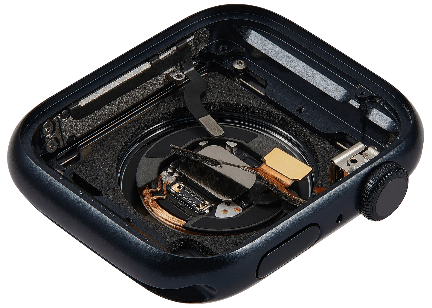 Housing Assembly Compatible For Watch Series 9 (45MM) (Used OEM Pull: Grade A) (GPS Version) (Aluminum / Midnight)