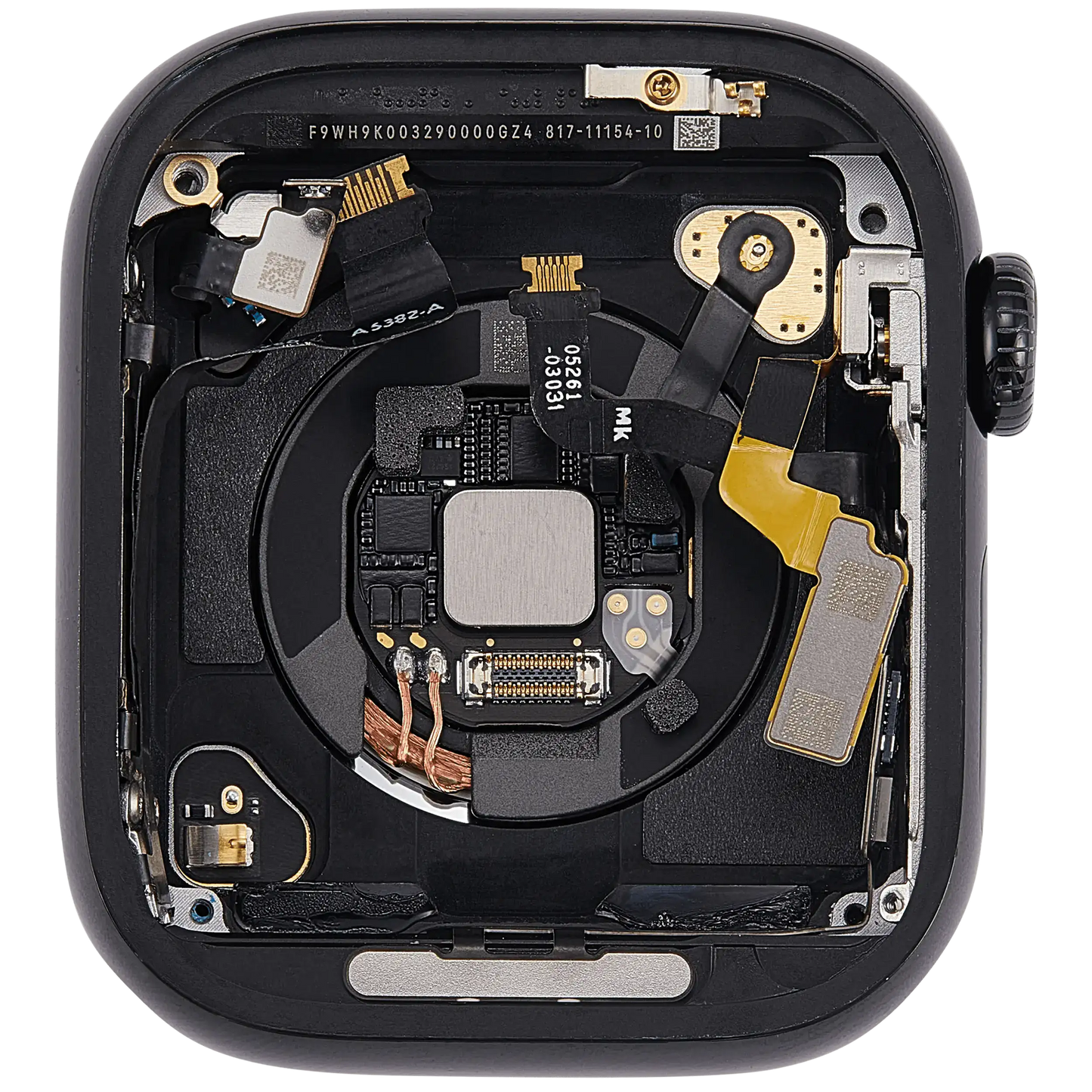 Housing Assembly Compatible For Watch Series 10 (42MM) (Used OEM Pull: Grade A) (Cellular Version) (Aluminum / Jet Black)