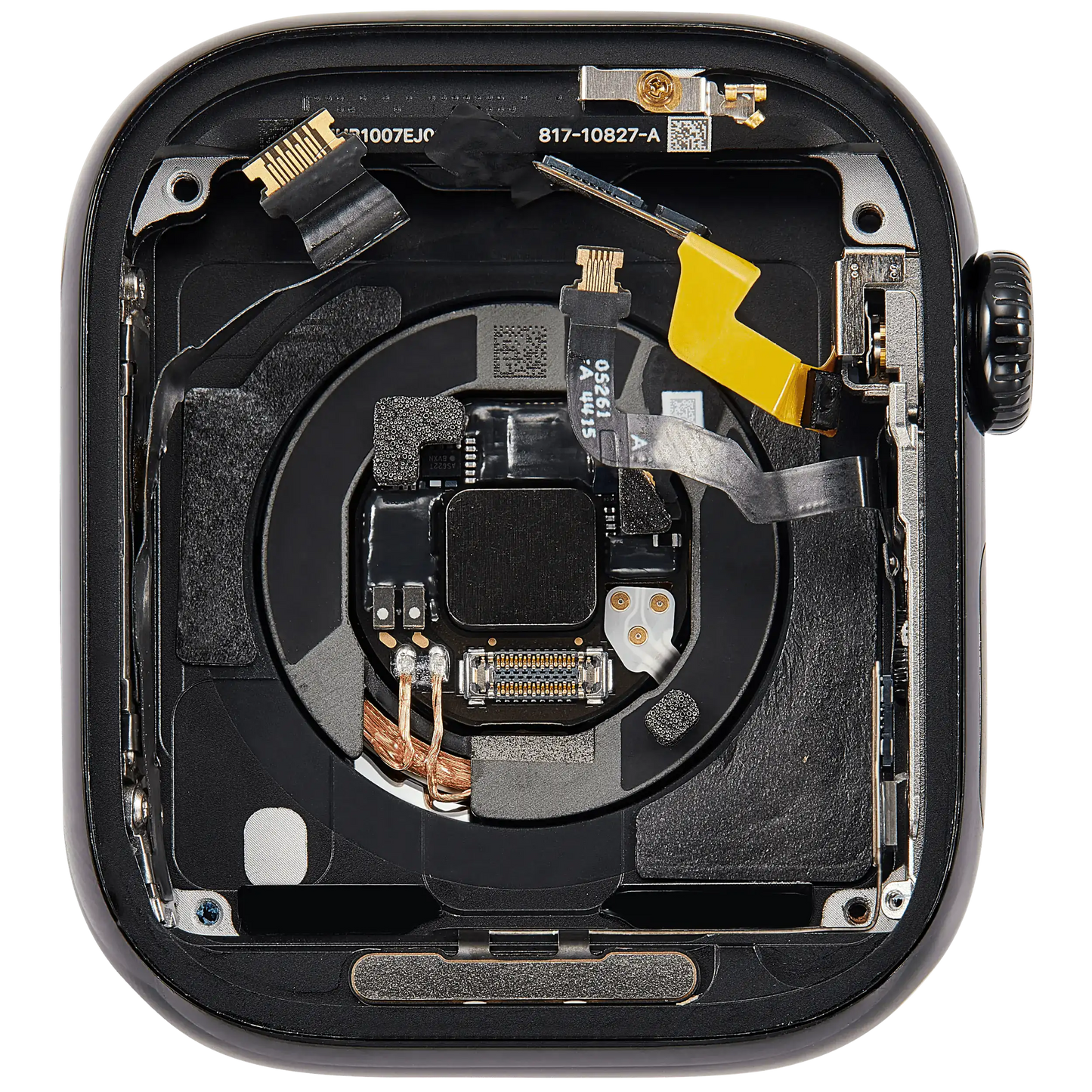 Housing Assembly Compatible For Watch Series 10 (42MM) (Used OEM Pull: Grade A) (GPS Version) (Aluminum / Jet Black)