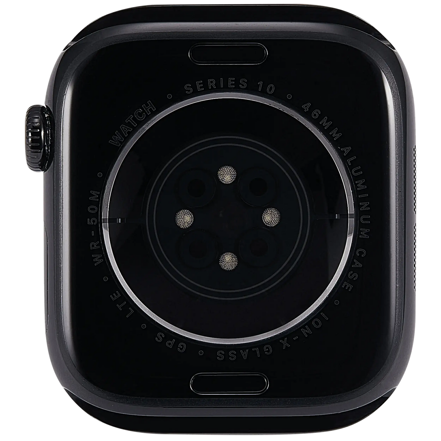 Housing Assembly Compatible For Watch Series 10 (46MM) (Used OEM Pull: Grade A) (Cellular Version) (Aluminum / Jet Black)
