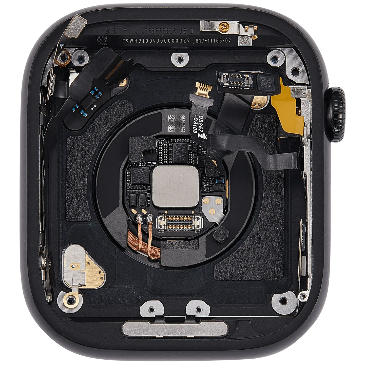 Housing Assembly Compatible For Watch Series 10 (46MM) (Used OEM Pull: Grade A) (Cellular Version) (Aluminum / Jet Black)
