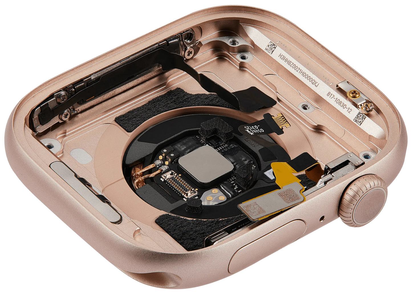 Housing Assembly Compatible For Watch Series 10 (46MM) (Used OEM Pull: Grade A) (GPS Version) (Aluminum / Rose Gold)