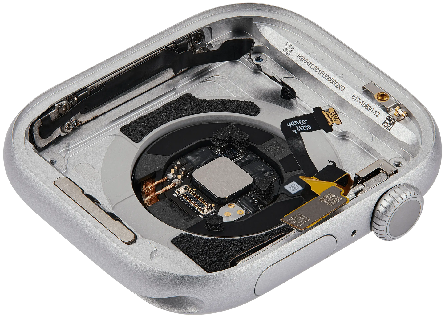 Housing Assembly Compatible For Watch Series 10 (46MM) (Used OEM Pull: Grade A) (GPS Version) (Aluminum / Silver)