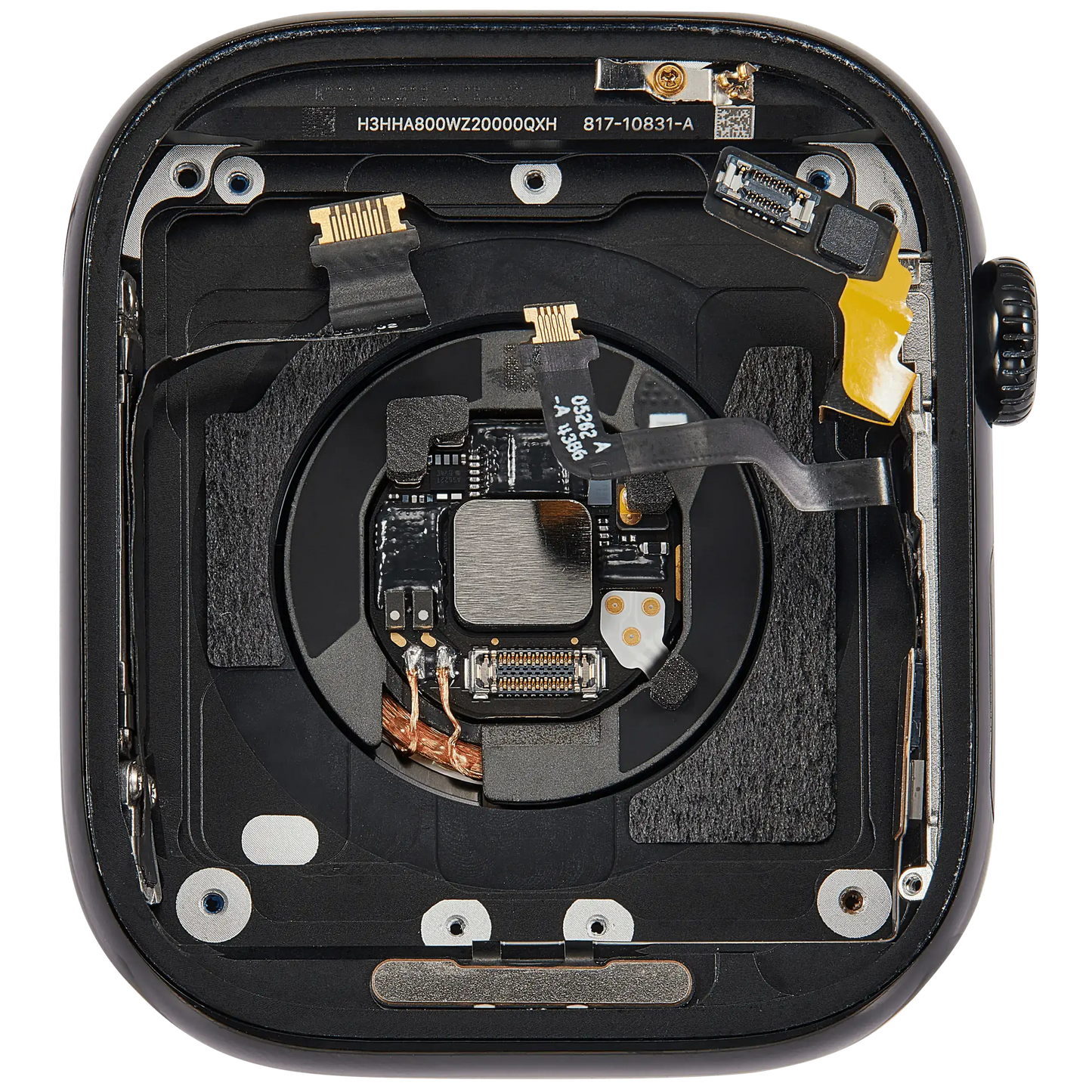 Housing Assembly Compatible For Watch Series 10 (46MM) (Used OEM Pull: Grade A) (GPS Version) (Aluminum / Jet Black)