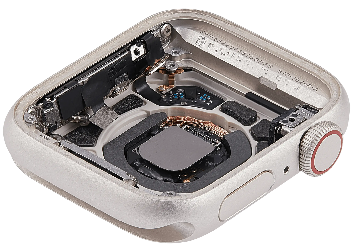 Housing Assembly Compatible For Watch Series SE 2nd (40MM)(Aluminum/Starlight)(Cellular Version)