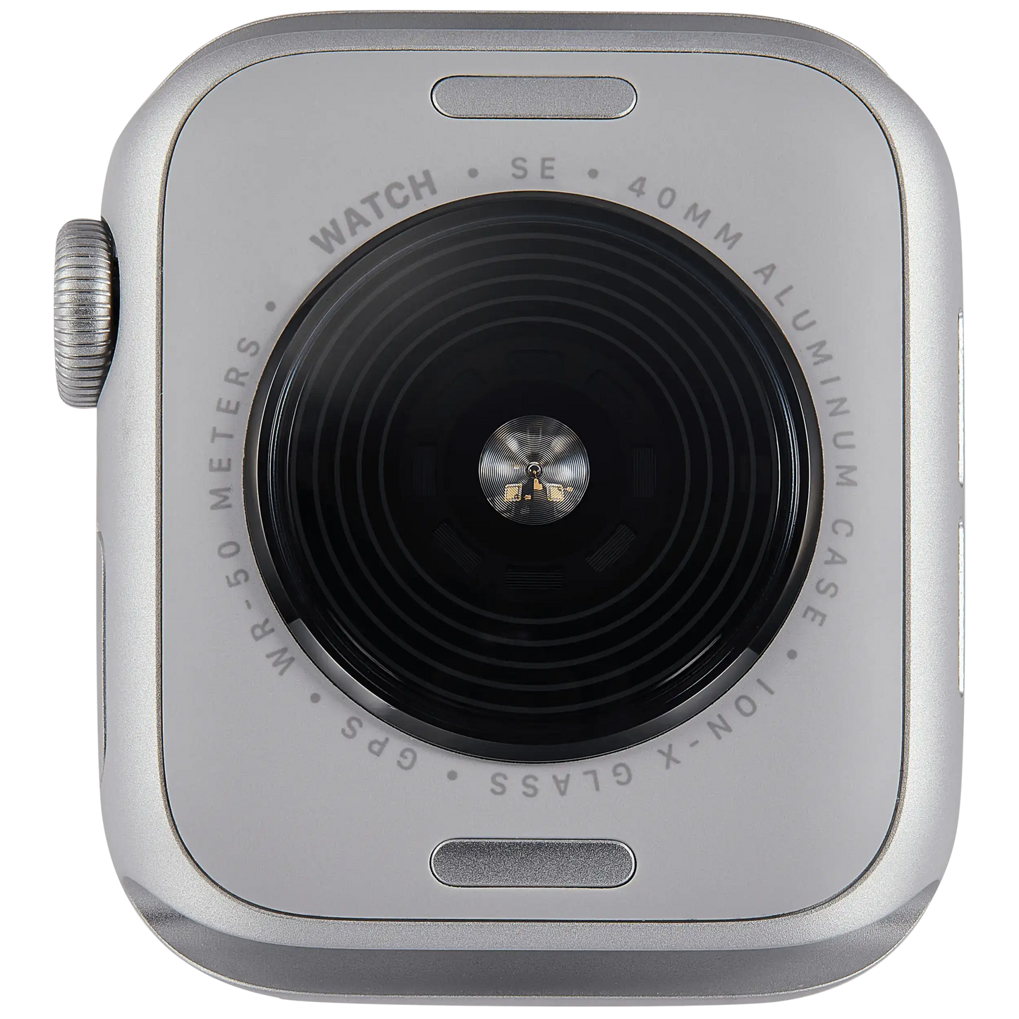 Housing Assembly Compatible For Watch Series SE 2nd (40MM) (Used OEM Pull: Grade A) (GPS Version) (Aluminum / Silver)