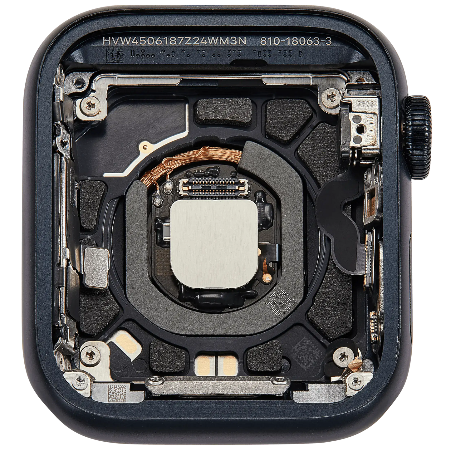 Housing Assembly Compatible For Watch Series SE 2nd (40MM) (Used OEM Pull: Grade A) (GPS Version) (Aluminum / Midnight)