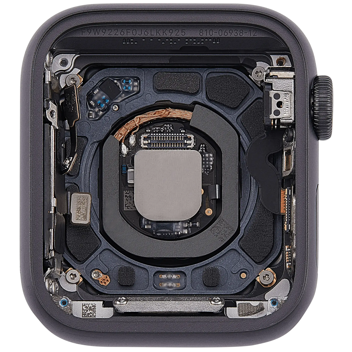 Housing Assembly Compatible For Watch Series SE 1st (40MM) (Used OEM Pull: Grade A) (Cellular Version) (Aluminum / Space Black)