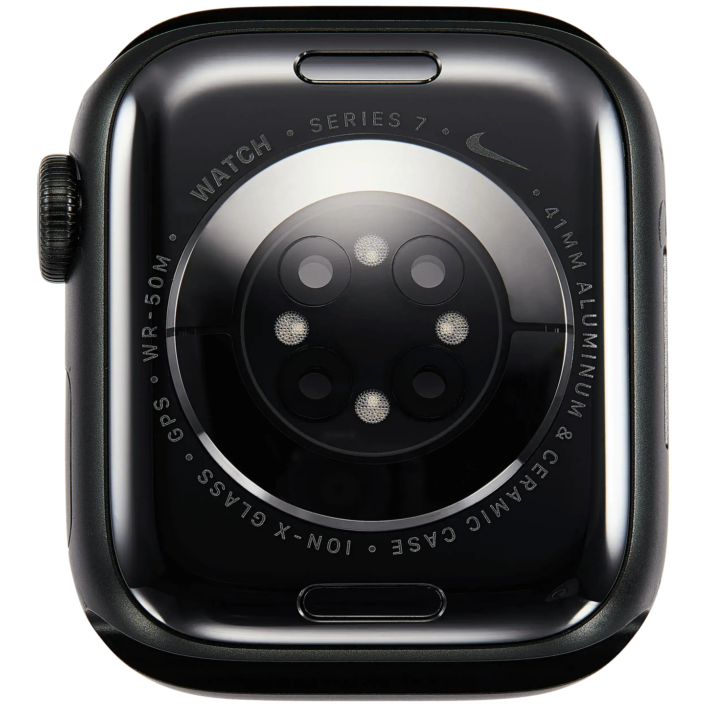 Housing Assembly Compatible For Watch Series 7 (41MM) (Used OEM Pull: Grade A) (GPS Version) (Aluminum / Green)