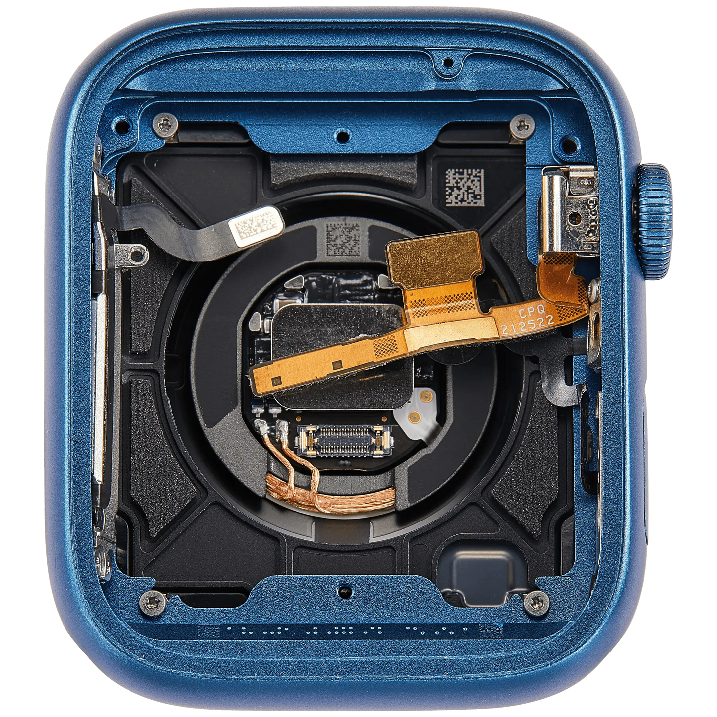Housing Assembly Compatible For Watch Series 7 (45MM) (Used OEM Pull: Grade A) (GPS Version) (Aluminum / Blue)