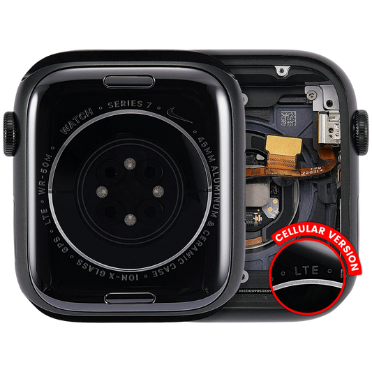 Housing Assembly Compatible For Watch Series 7 (45MM) (Used OEM Pull: Grade A) (Cellular Version) (Aluminum / Green)