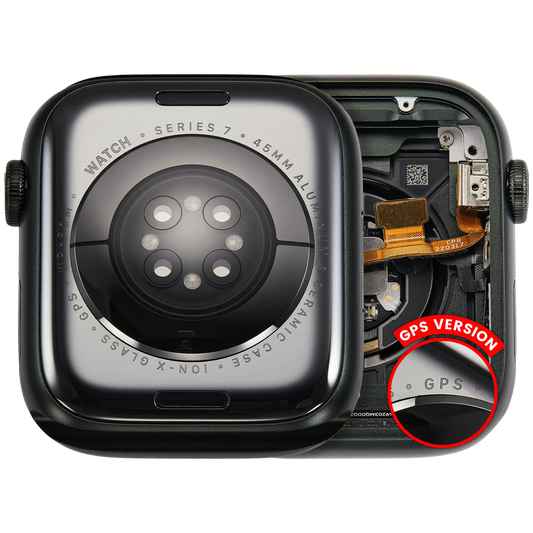 Housing Assembly Compatible For Watch Series 7 (45MM) (Used OEM Pull: Grade A) (GPS Version) (Aluminum / Green)