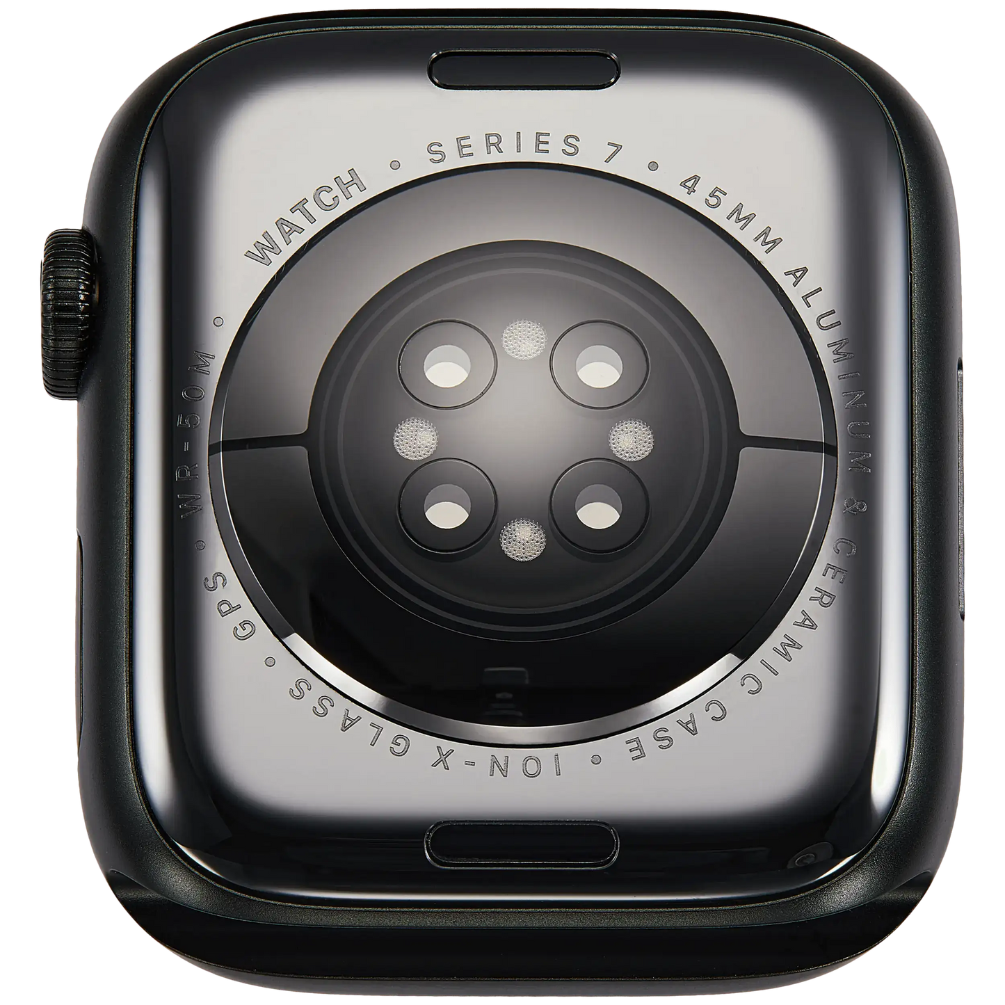 Housing Assembly Compatible For Watch Series 7 (45MM) (Used OEM Pull: Grade A) (GPS Version) (Aluminum / Green)