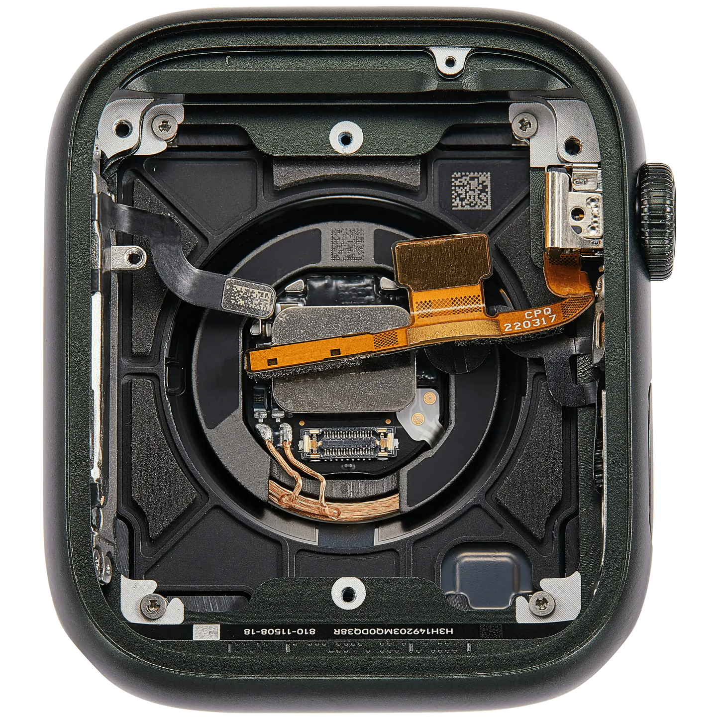 Housing Assembly Compatible For Watch Series 7 (45MM) (Used OEM Pull: Grade A) (GPS Version) (Aluminum / Green)