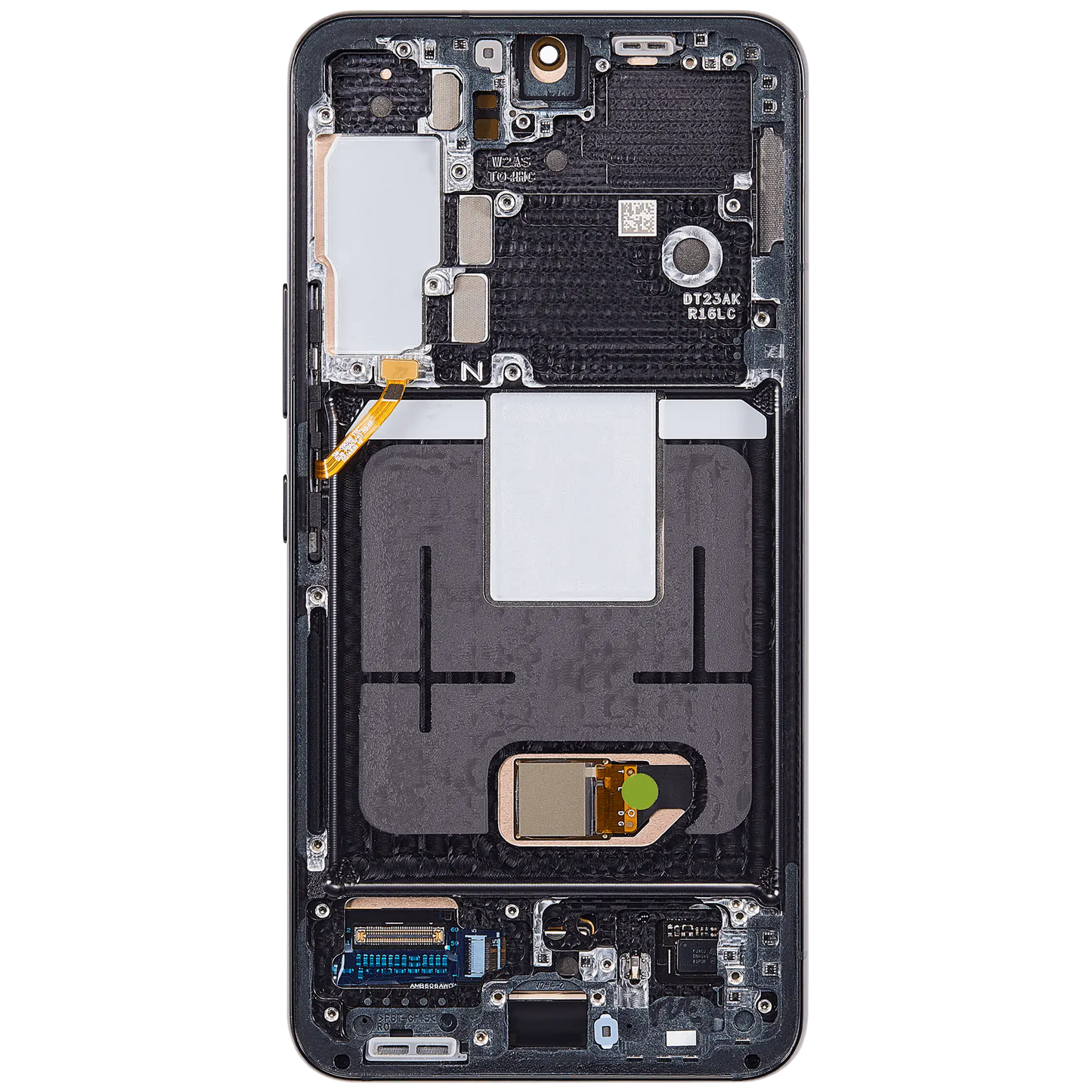 OLED Assembly With Frame For Samsung Galaxy S22 5G (US & International Version) (Refurbished) (Phantom Black)