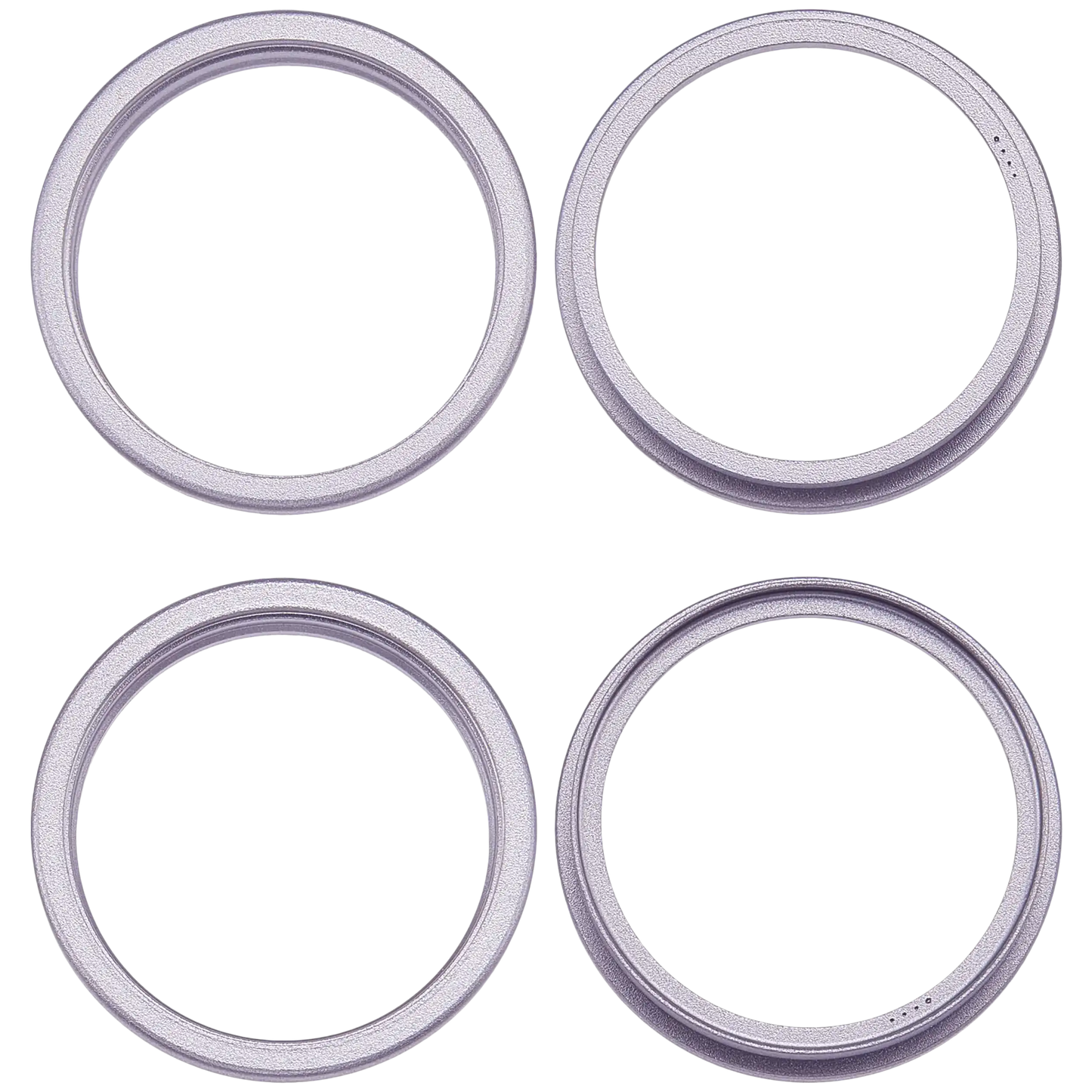 Back Camera Bezel Ring Only For iPhone 17 (Lavender) (2 Piece Set)