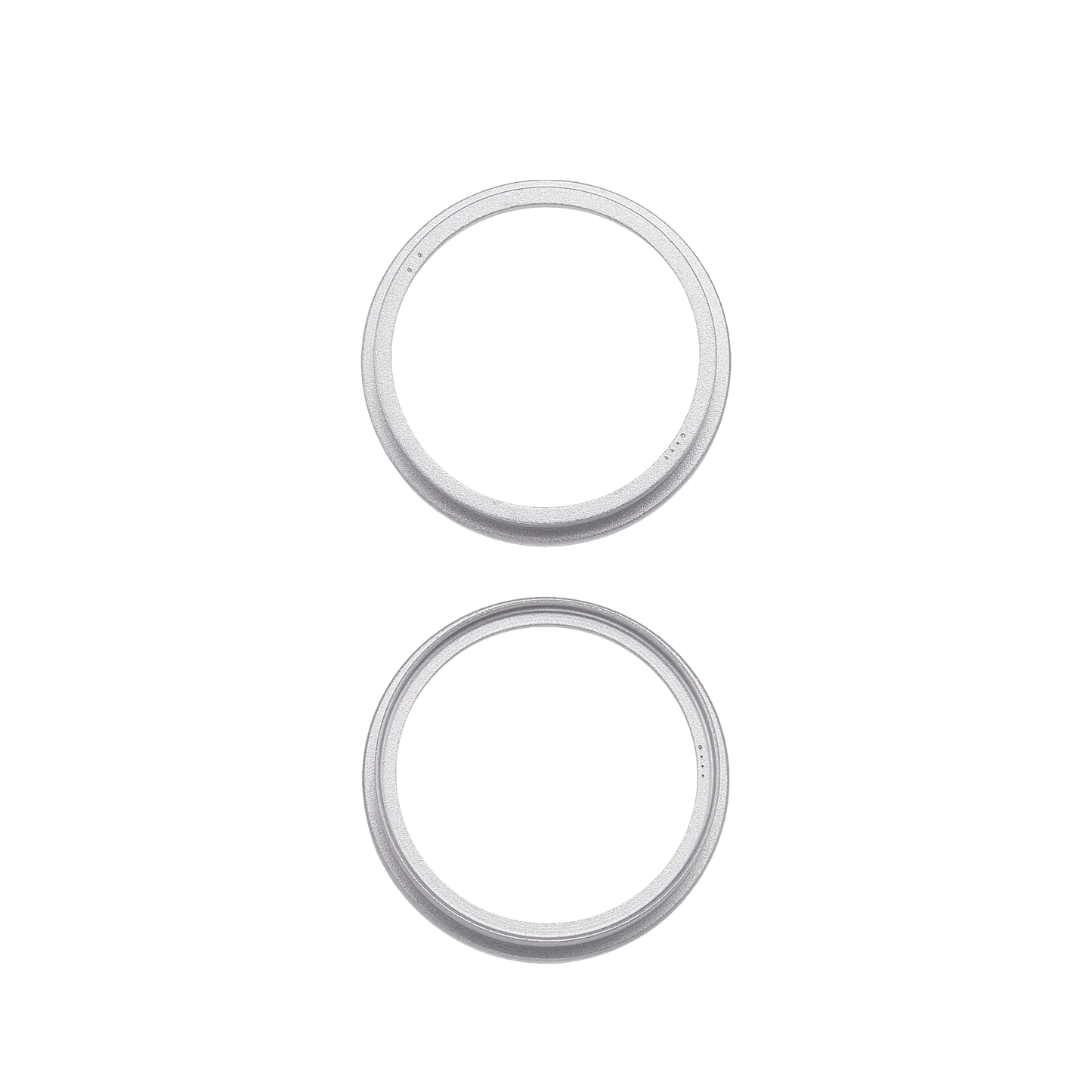 Back Camera Bezel Ring Only For iPhone 17 (White) (2 Piece Set)