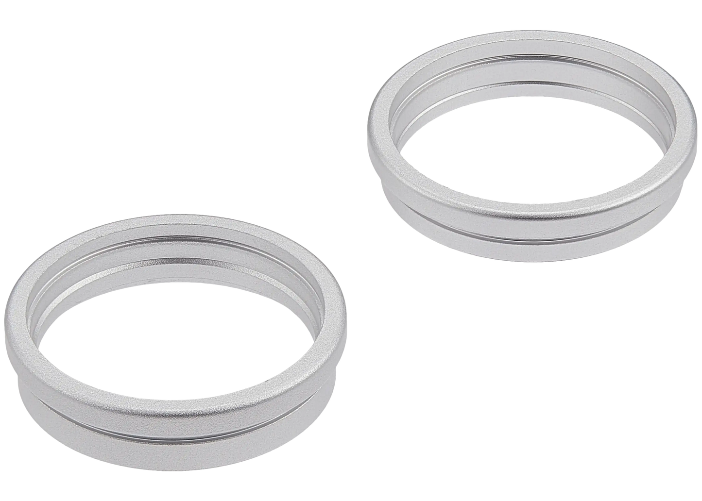 Back Camera Bezel Ring Only For iPhone 17 (White) (2 Piece Set)