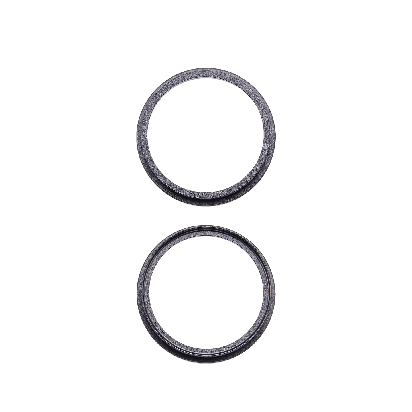 Back Camera Bezel Ring Only For iPhone 17 (Black) (2 Piece Set)