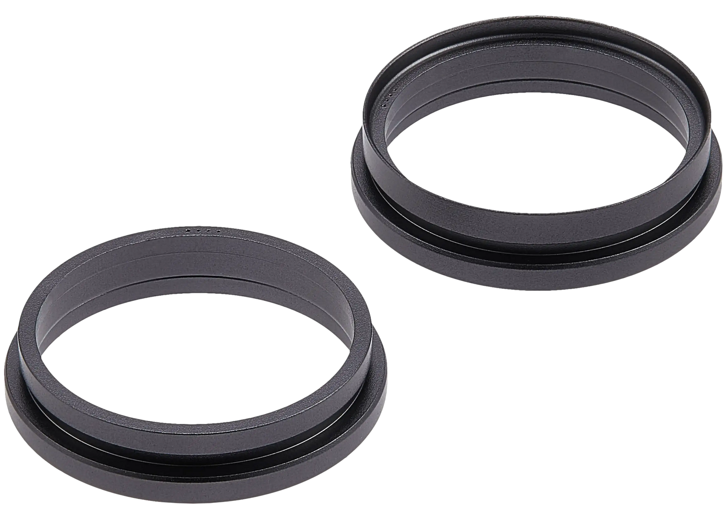 Back Camera Bezel Ring Only For iPhone 17 (Black) (2 Piece Set)